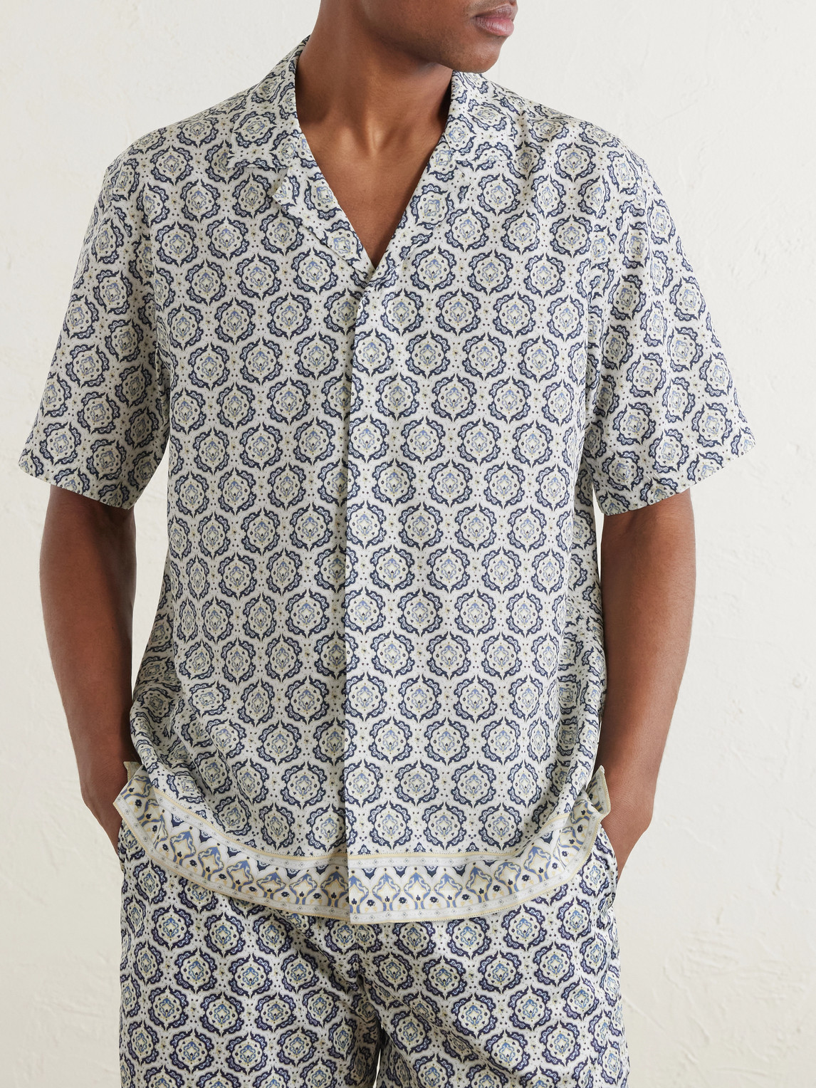 Maitan Passetto Camp-Collar Printed