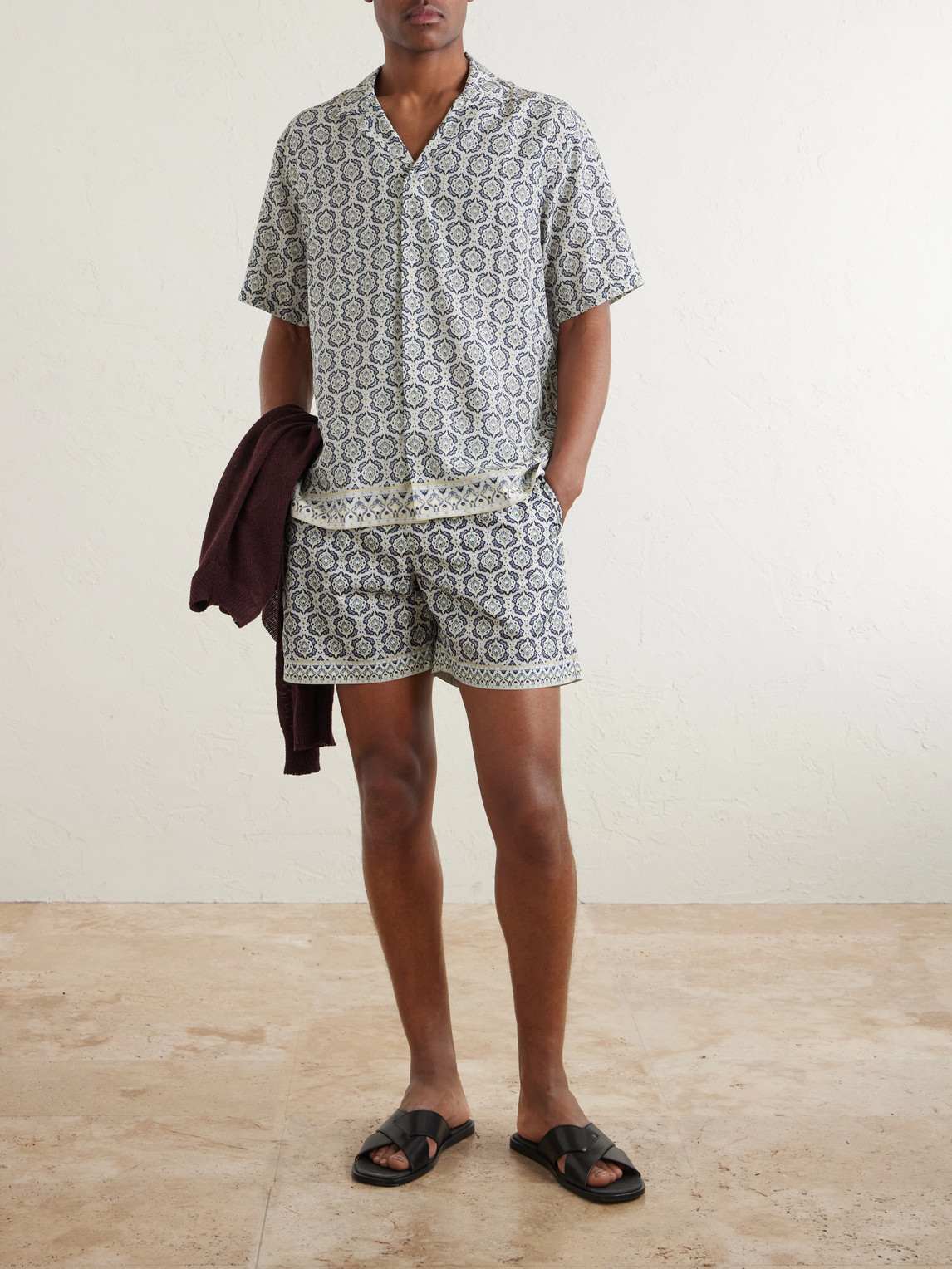 Maitan Passetto Camp-Collar Printed