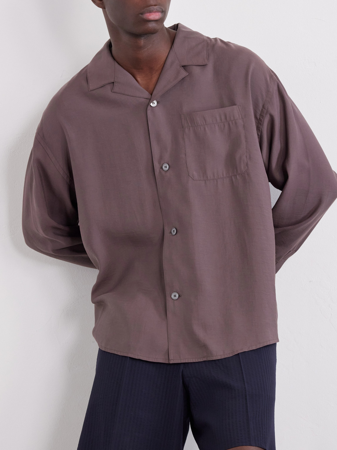 Modal-Blend Pyjama Shirt