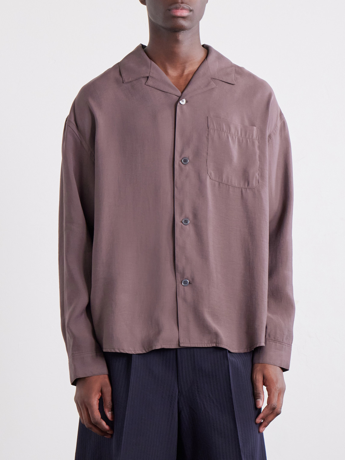 Modal-Blend Pyjama Shirt