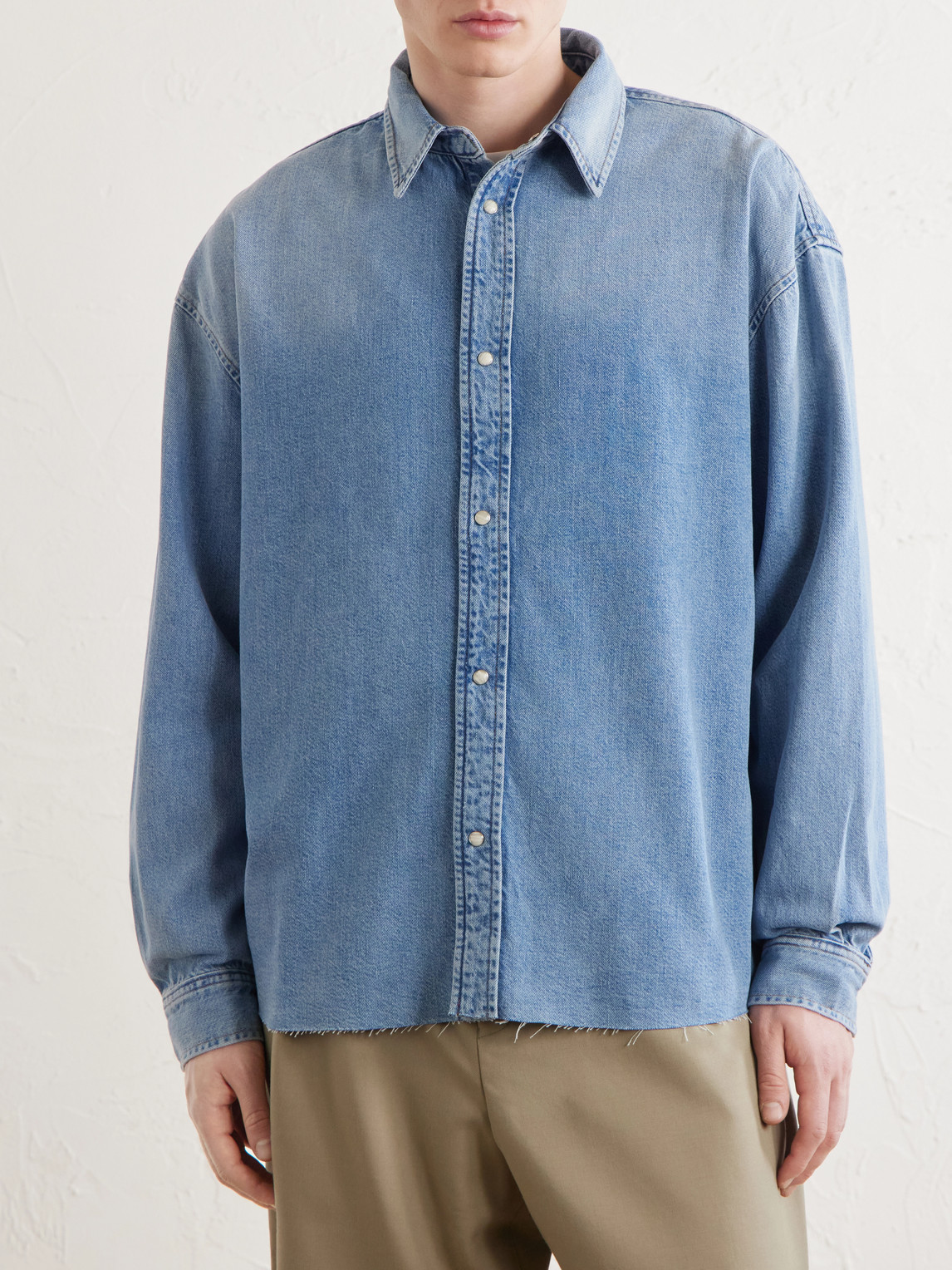  Frame - Denim Shirt - Men - Blue - Xs 