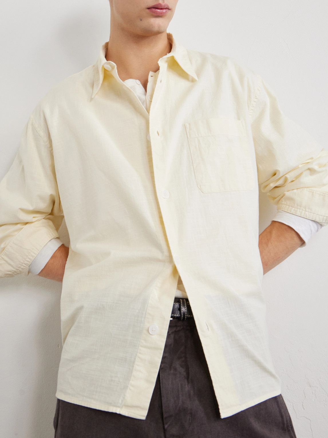 Cotton-Poplin Shirt