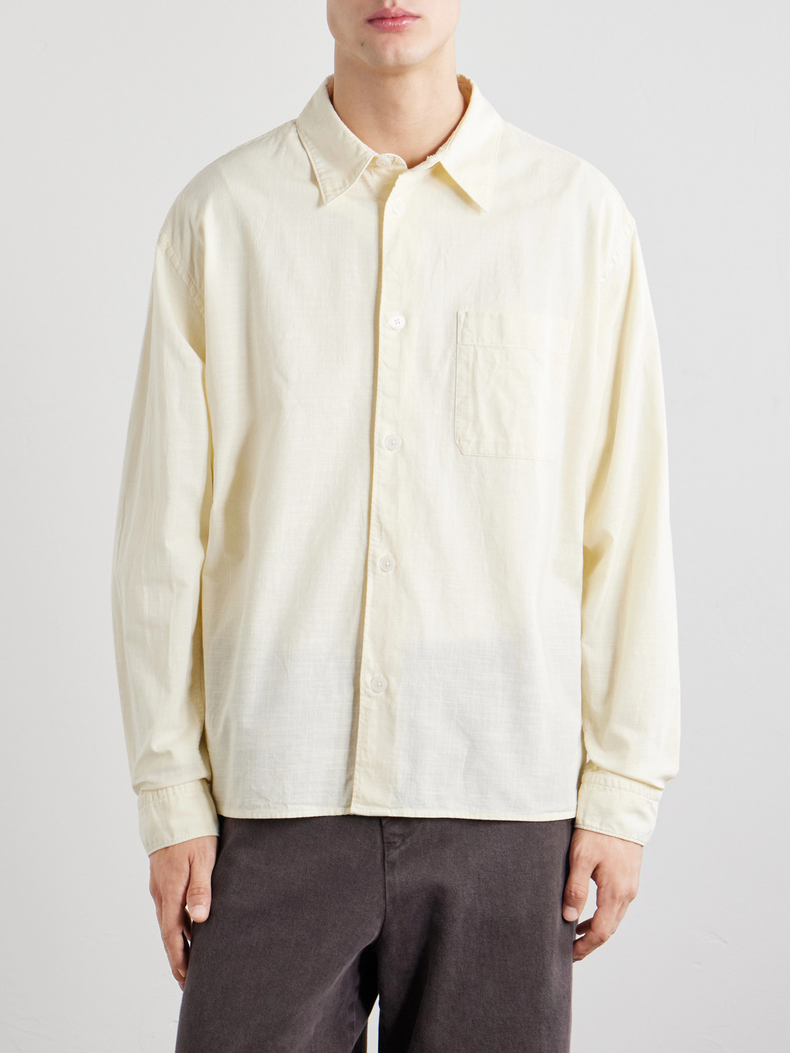 Cotton-Poplin Shirt