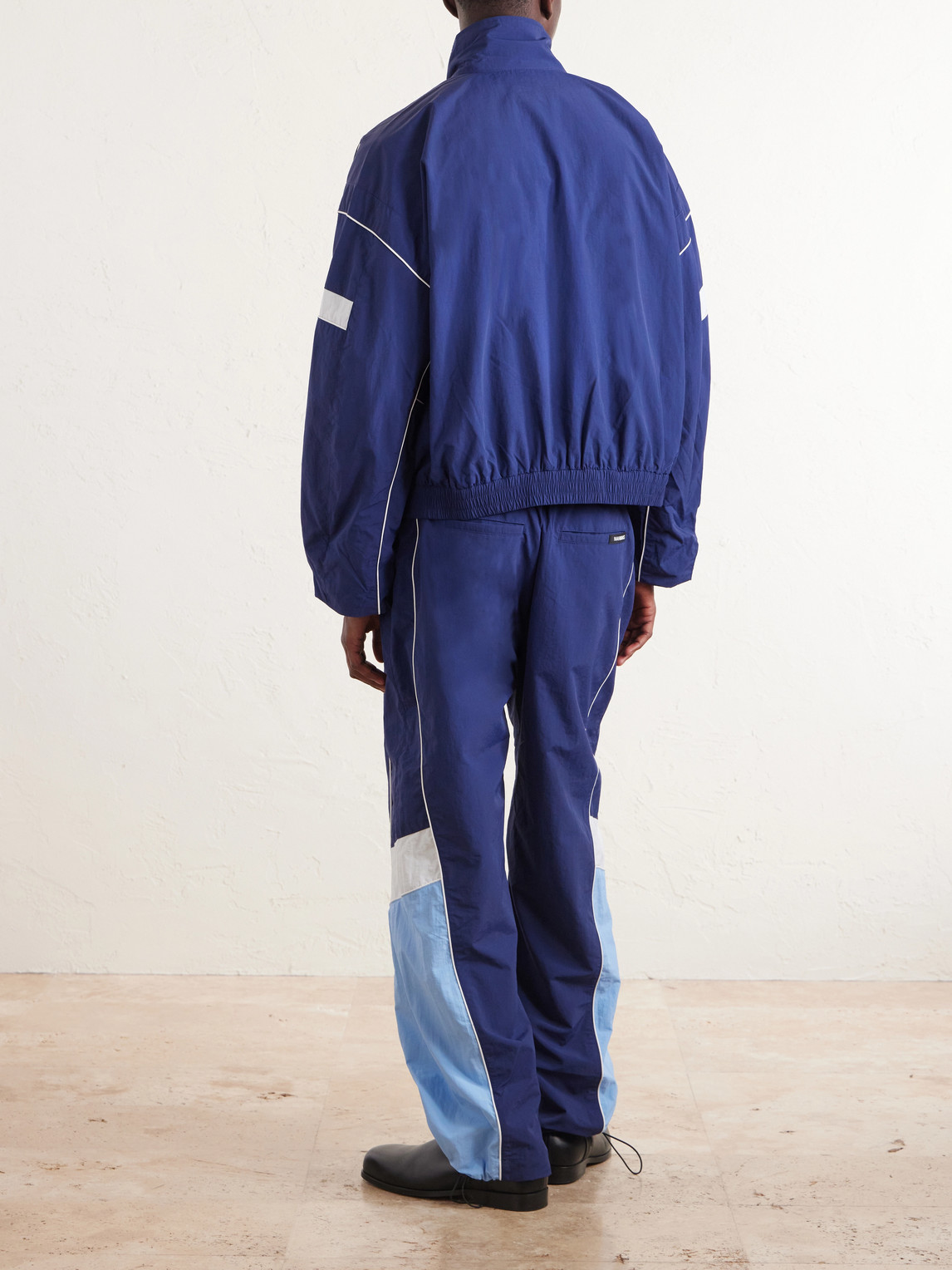 Nahmias Straight-leg Logo-Embroidered Nylon Trousers - Men | Thumbnail 4 Nahmias Straight-leg Logo-Embroidered Nylon Trousers - Men | Thumbnail 4