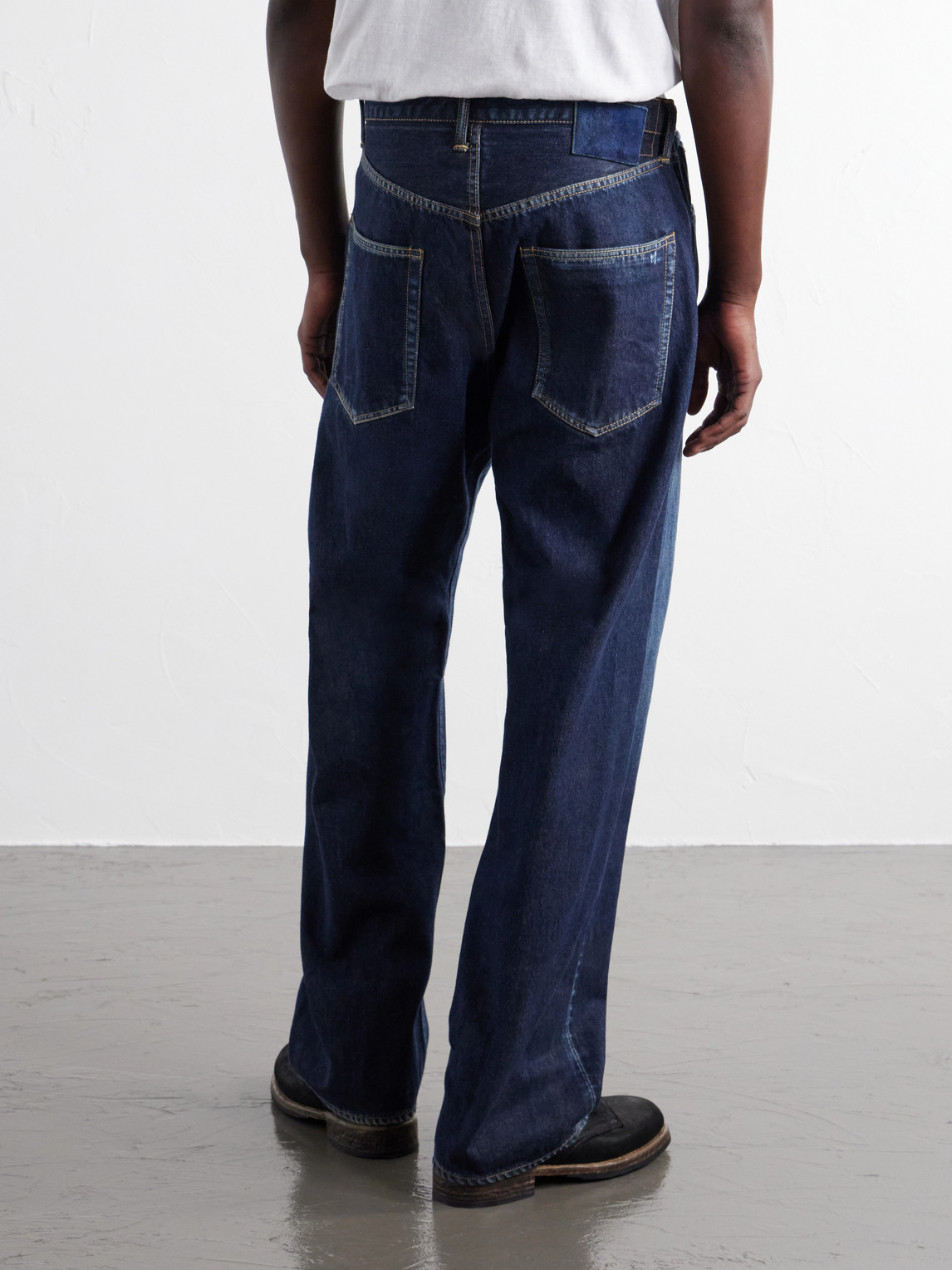 Social Sculpture 01 Wide-Leg Jeans