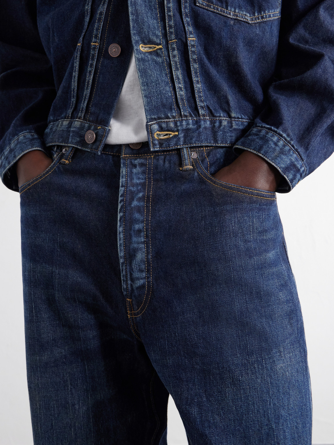 Social Sculpture 01 Wide-Leg Jeans