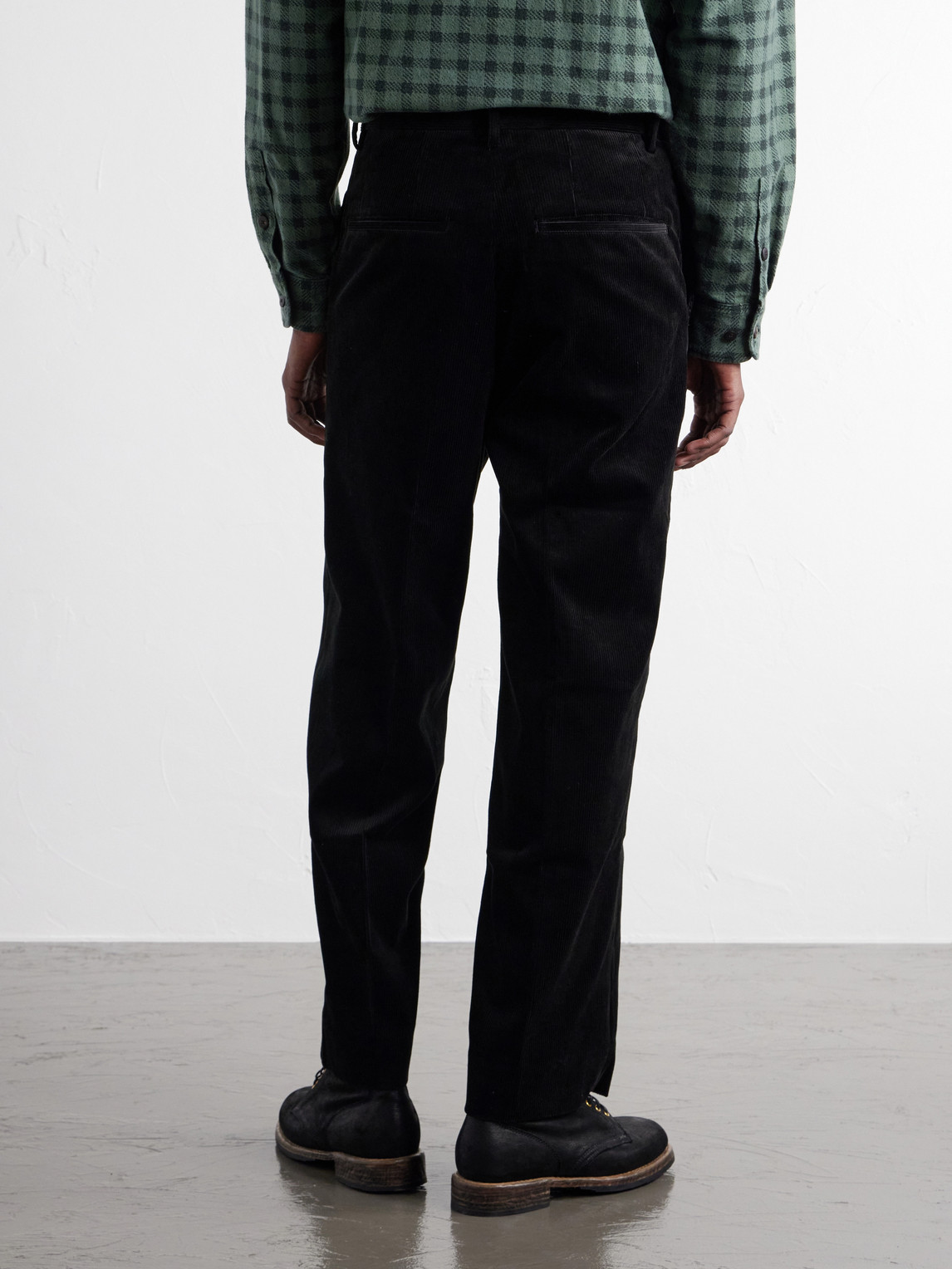 Broader Straight-Leg Cotton- Corduroy