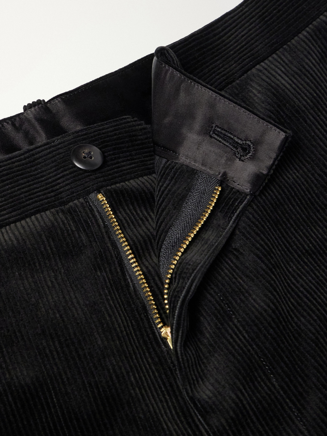 Broader Straight-Leg Cotton- Corduroy