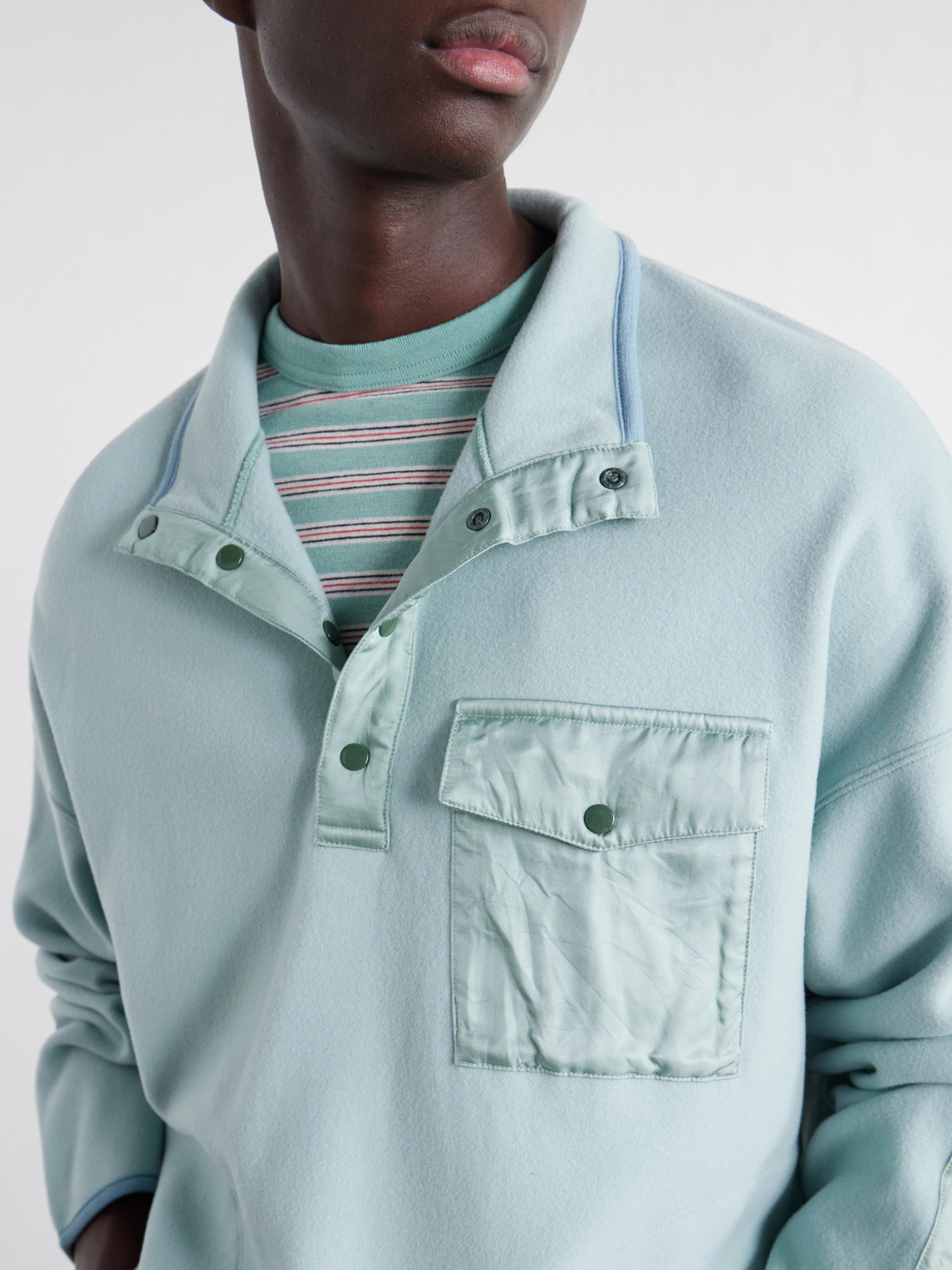 Barlow Wool-Fleece Sweatshirt