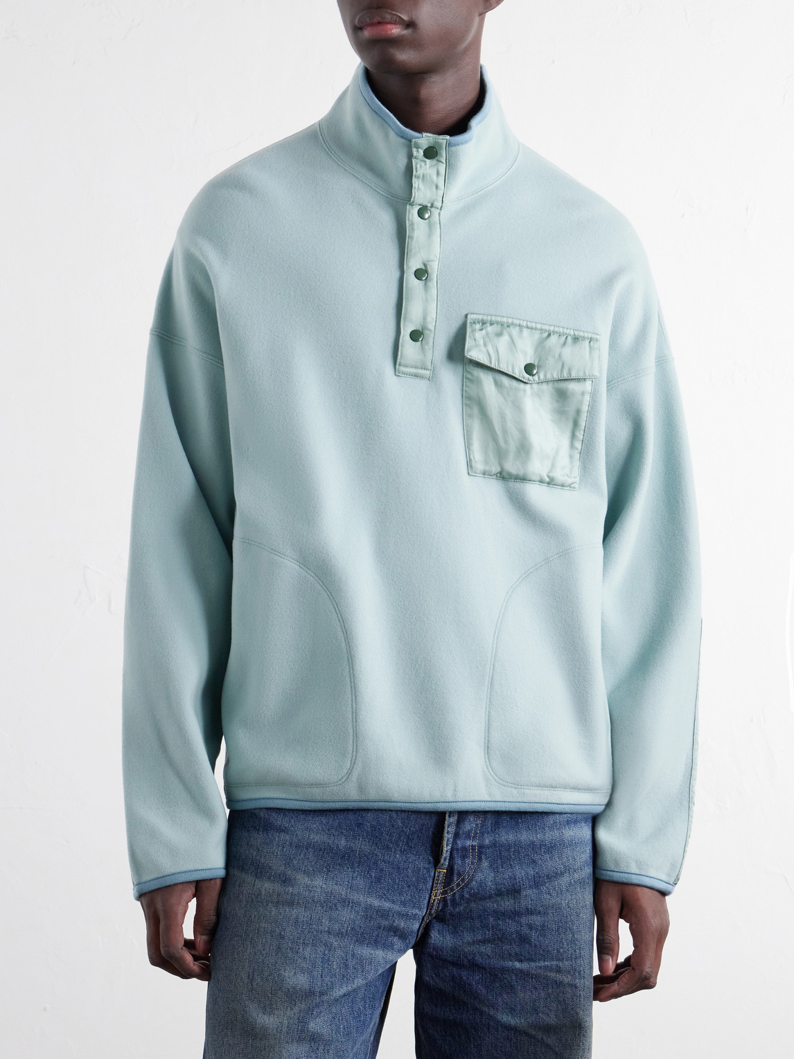 Barlow Wool-Fleece Sweatshirt