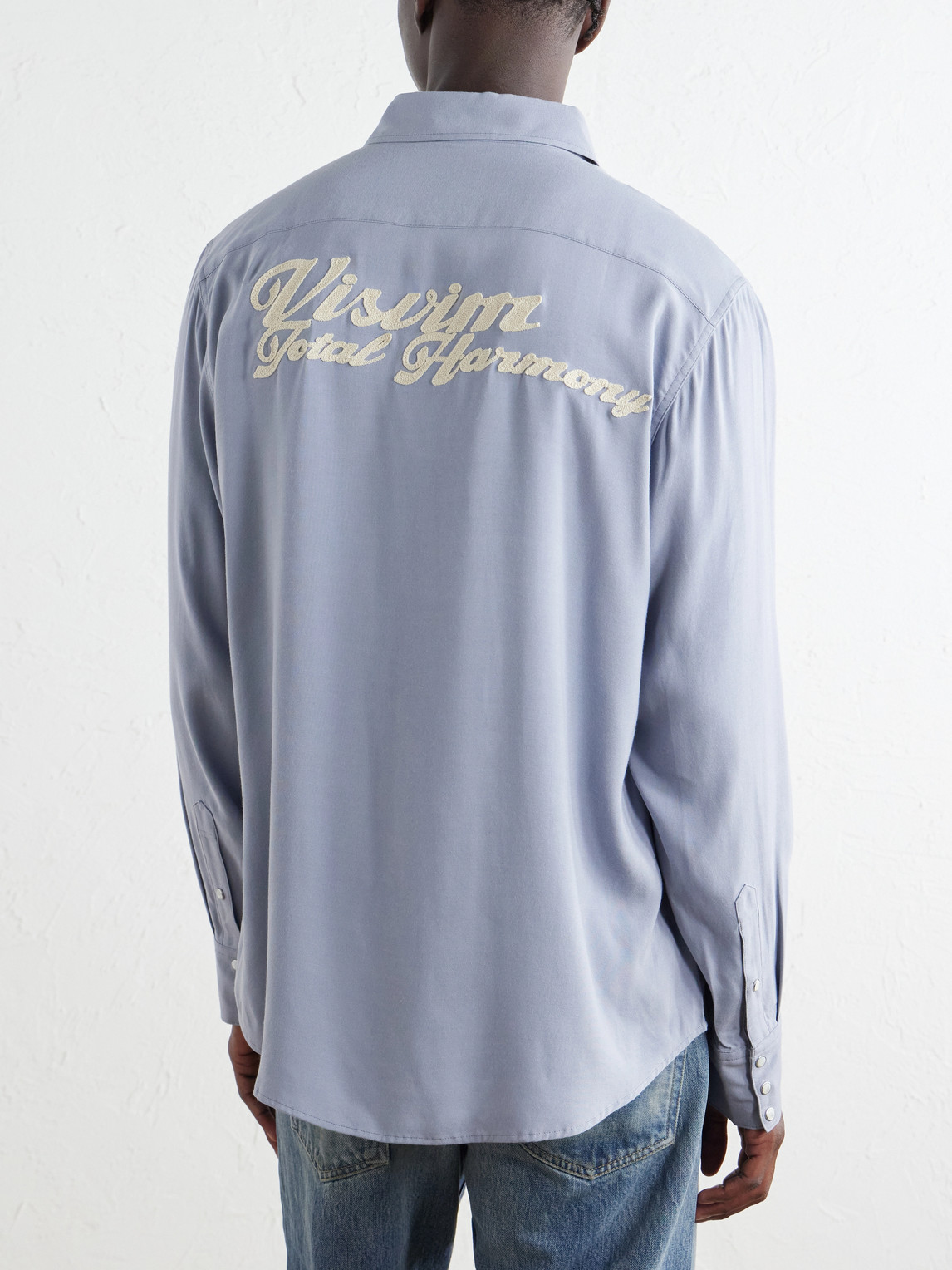 Meridian Logo-Embroidered Canvas Shirt