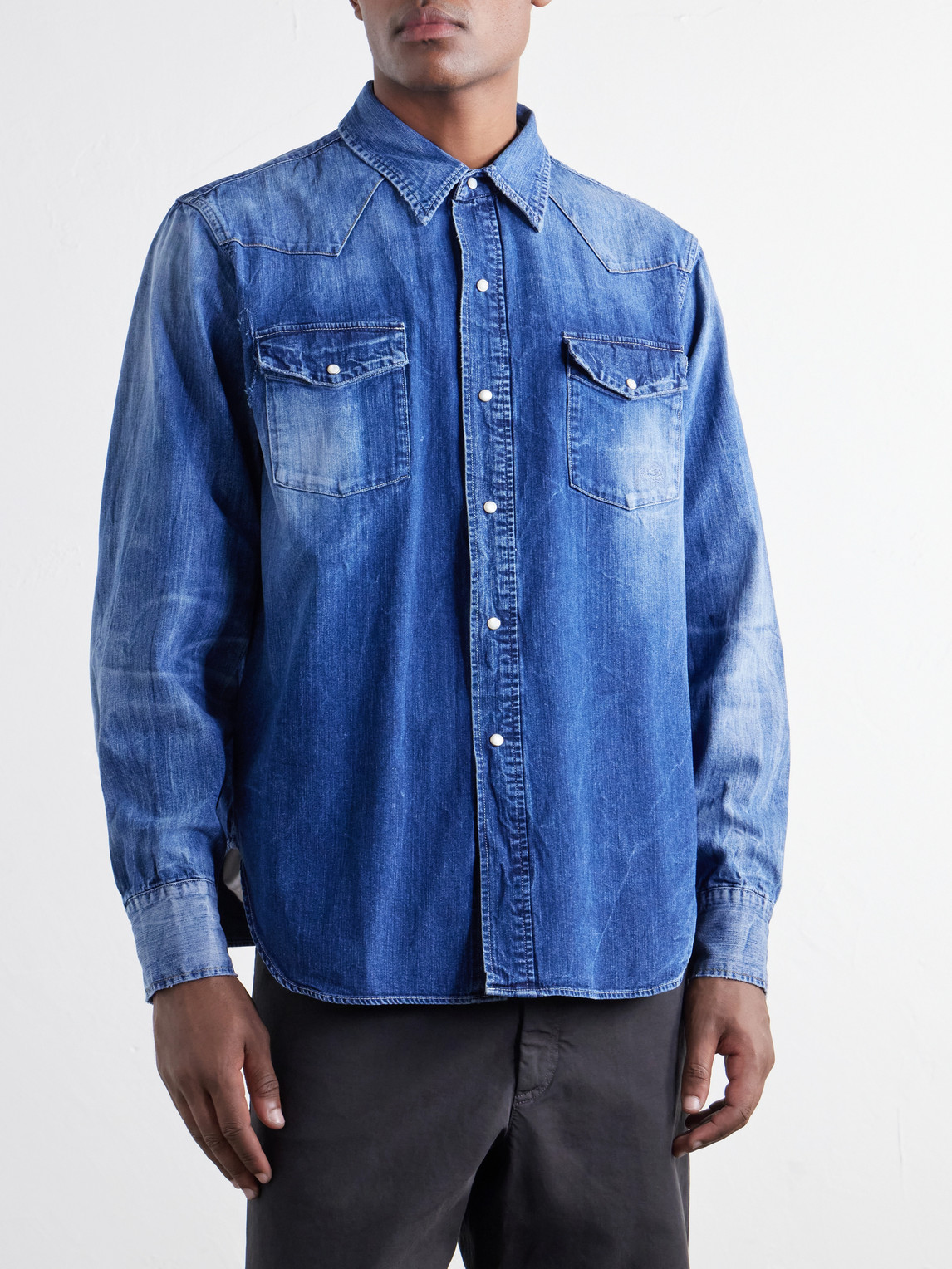 Social Sculpture Denim Shirt