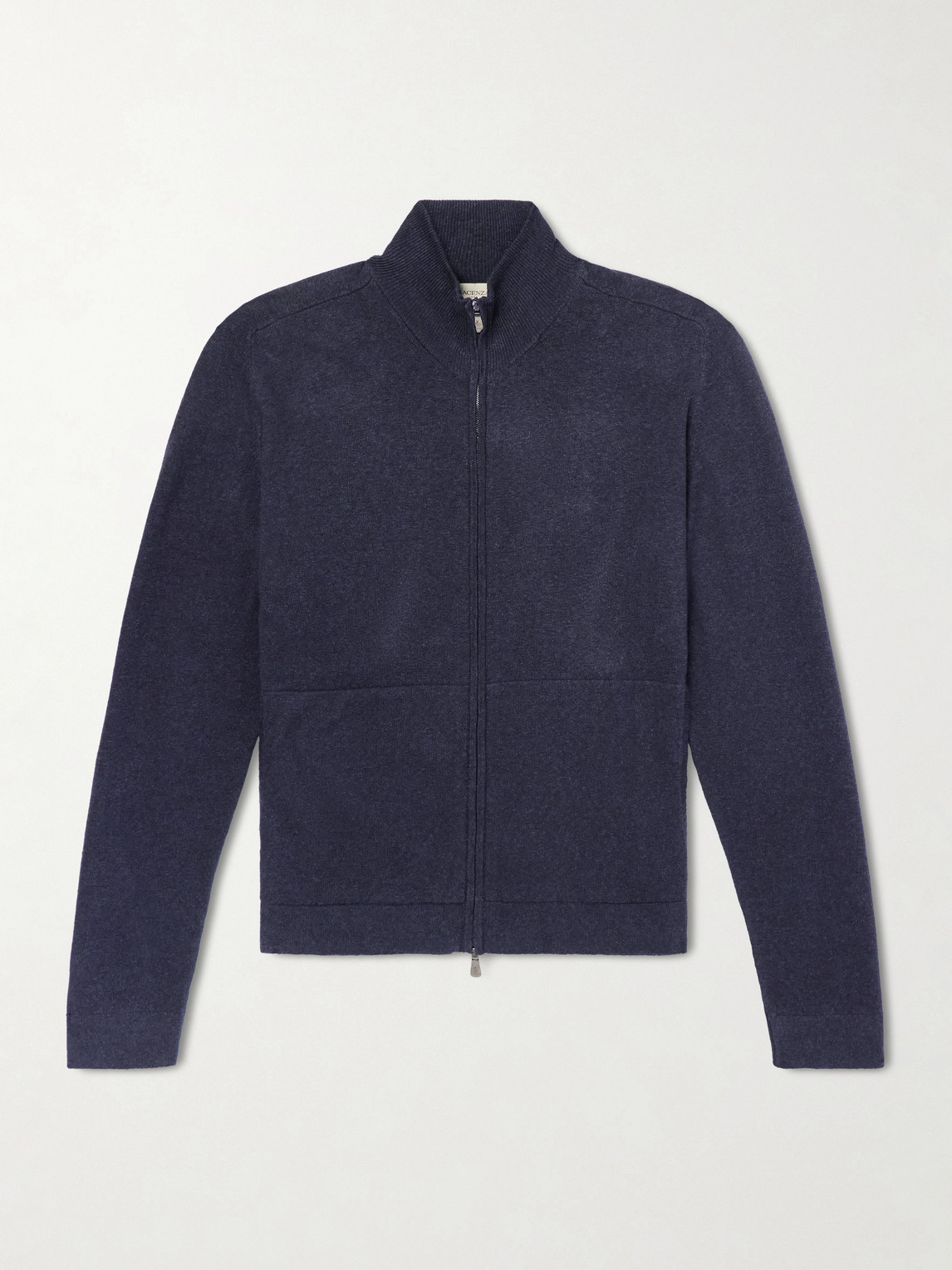 PIACENZA 1733 Cashmere and Linen-Blend Zip-Up Sweater IT 52