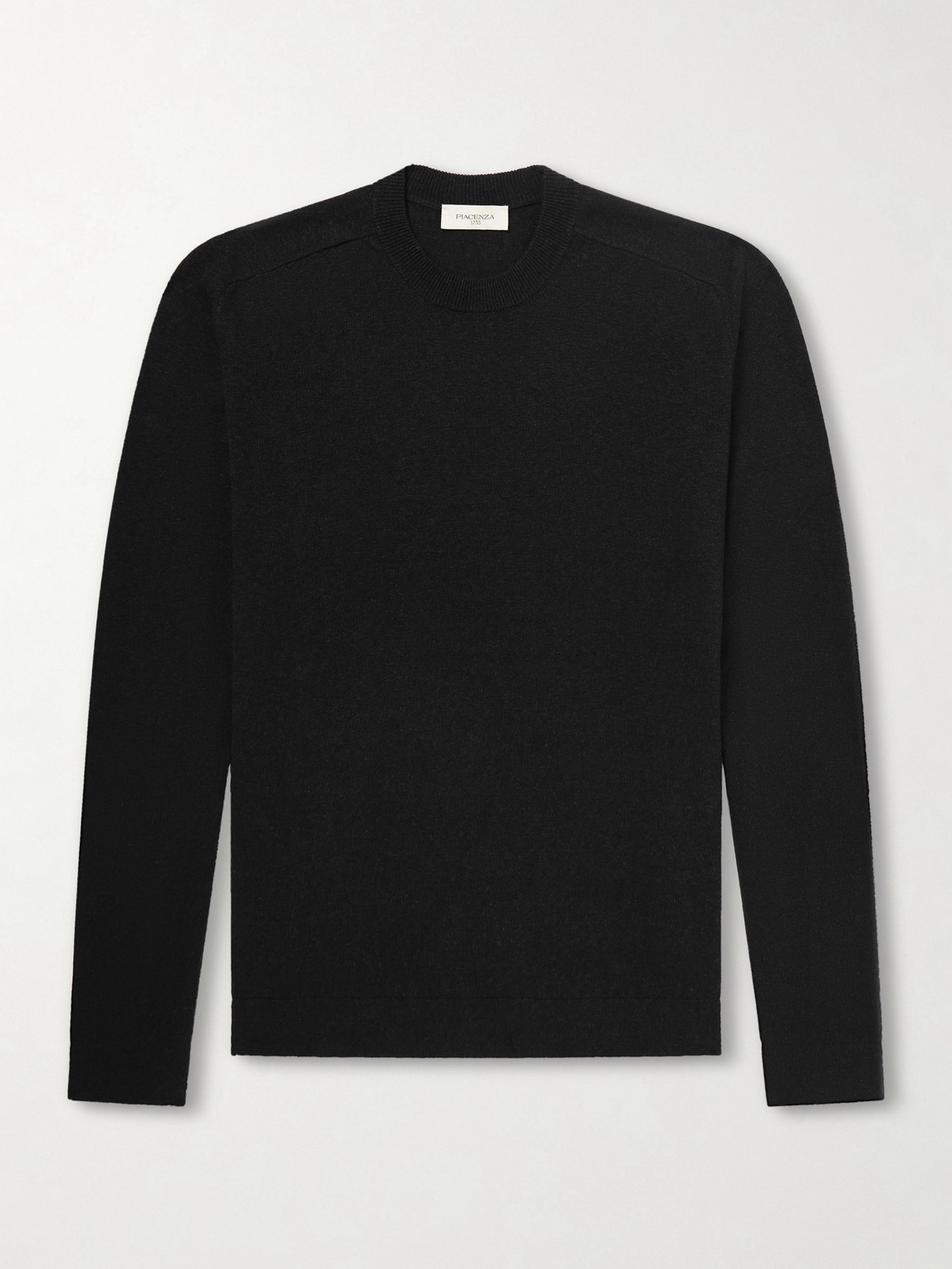 Piacenza 1733 Cashmere And Linen-blend Sweater In Blue