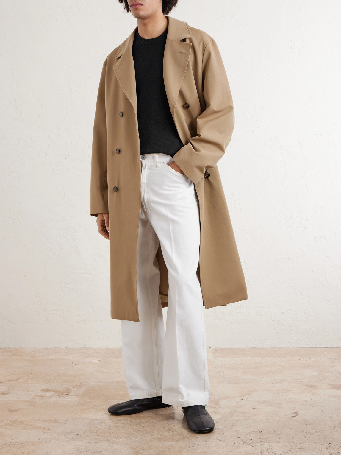 Cashmere And Linen-Blend Sweater