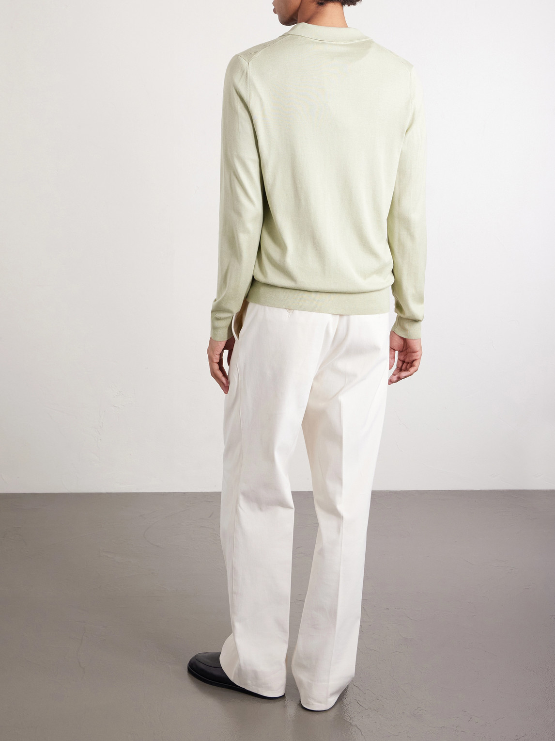 Pointelle-Knit Silk And Cotton-Blend Cardigan