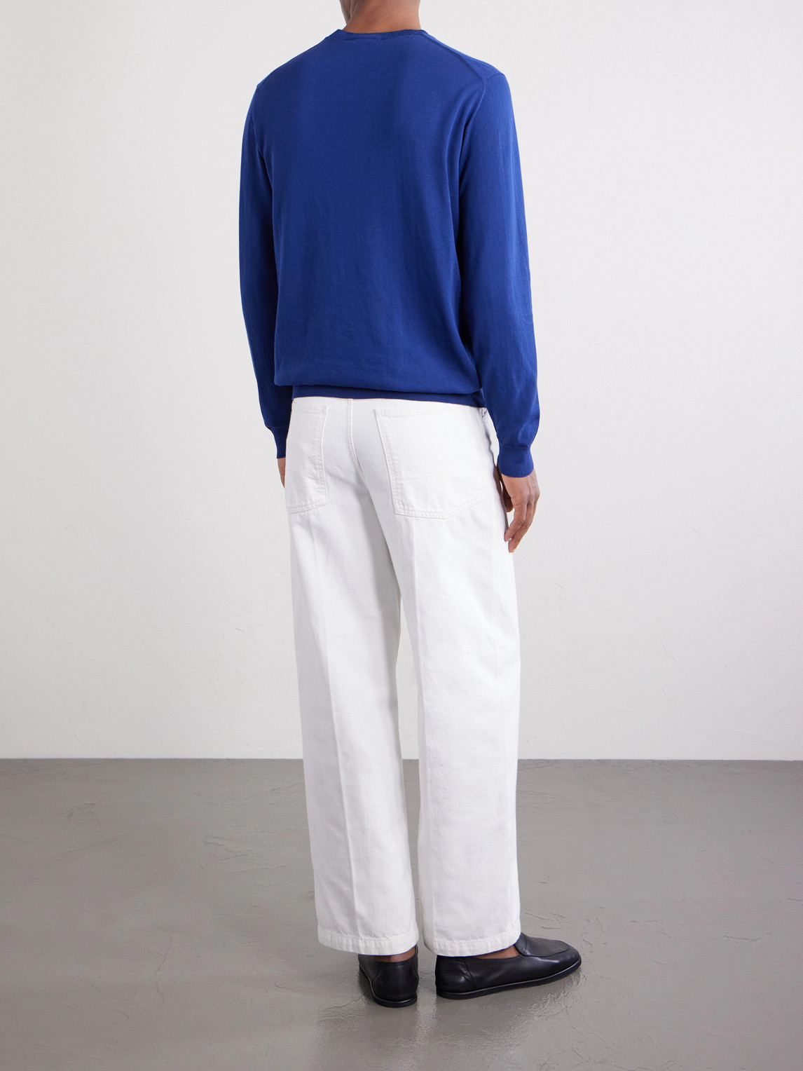  Piacenza 1733 - Cotton Sweater - Men - Blue - It 48 