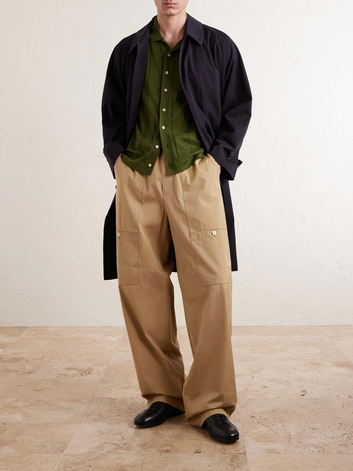 Knitted Cotton Shirt