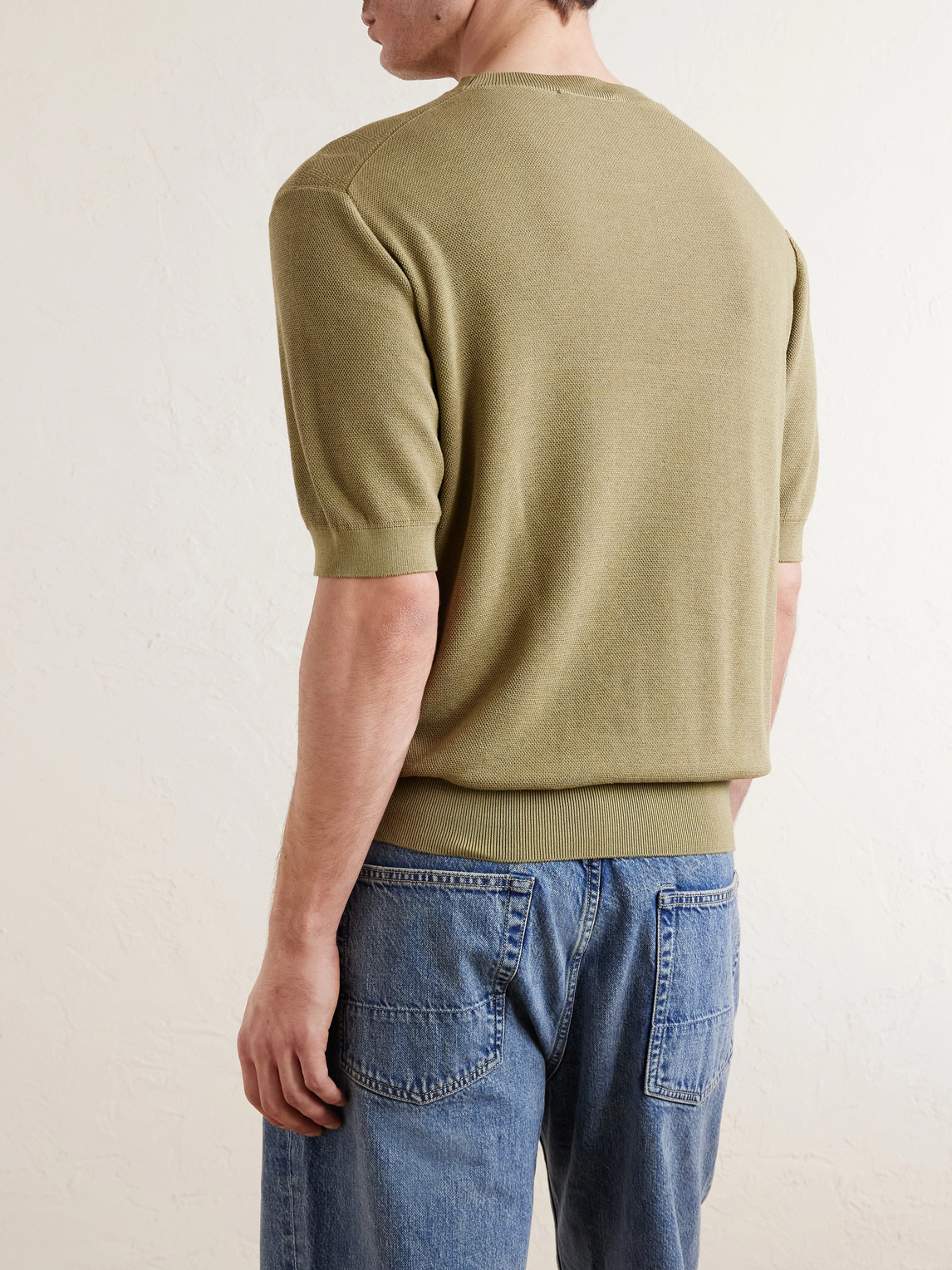 And Cotton-Blend T-Shirt