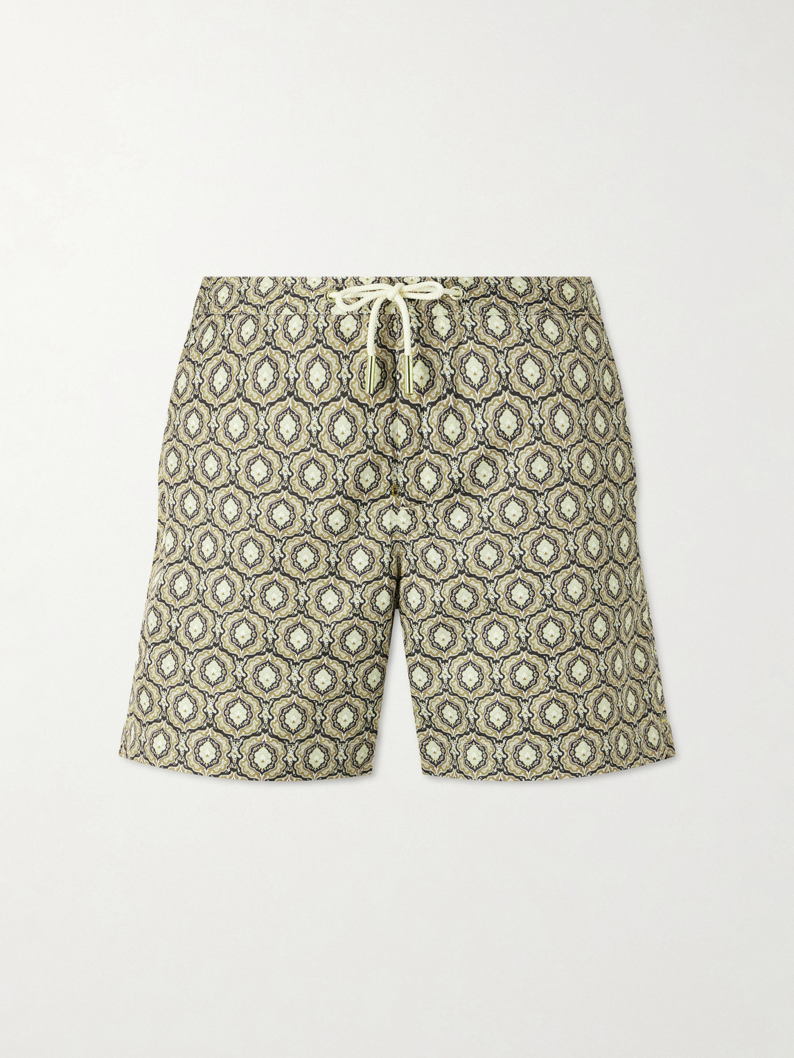 Orlebar Brown Bulldog Passetto Straight-Leg Mid-Length Printed Swim Shorts UK/US 34