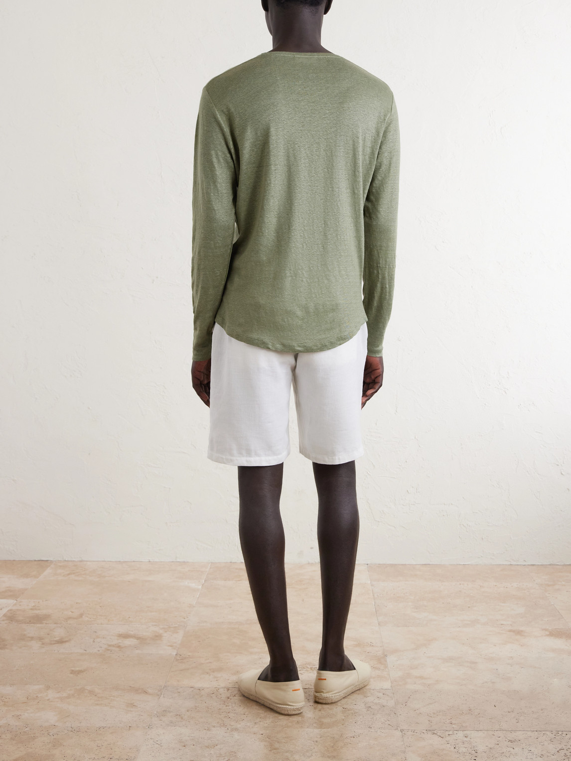 Ob-T Linen-Jersey T-Shirt