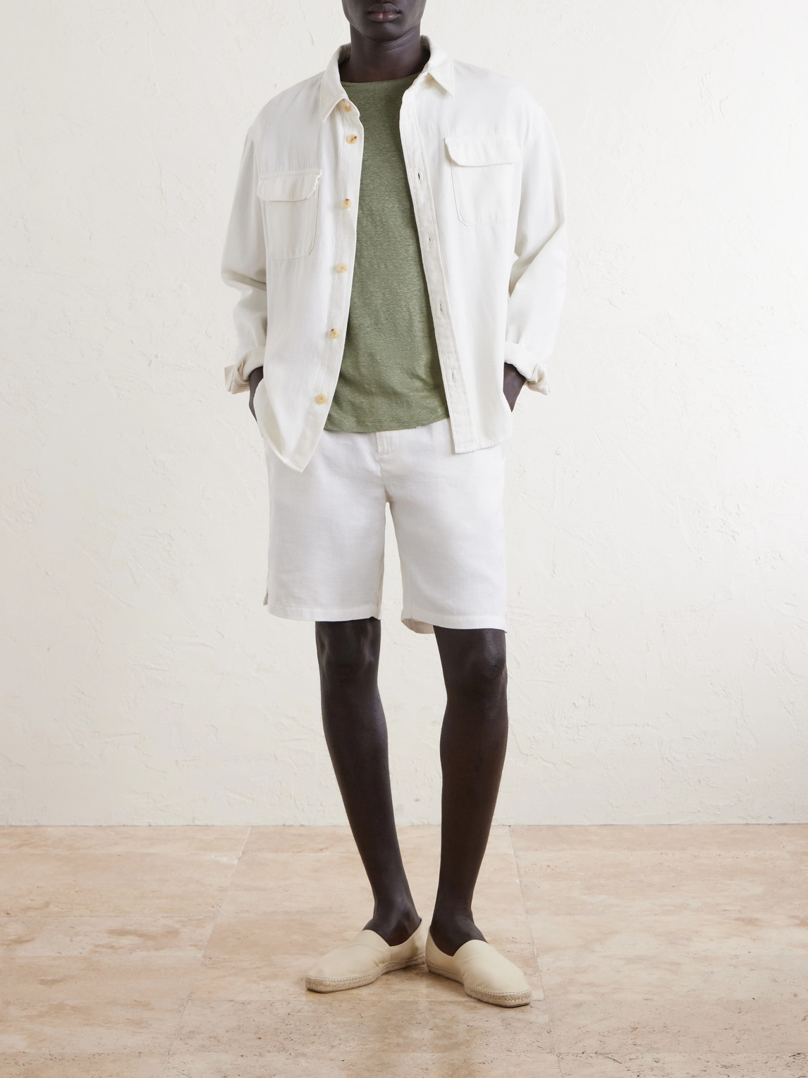 Ob-T Linen-Jersey T-Shirt