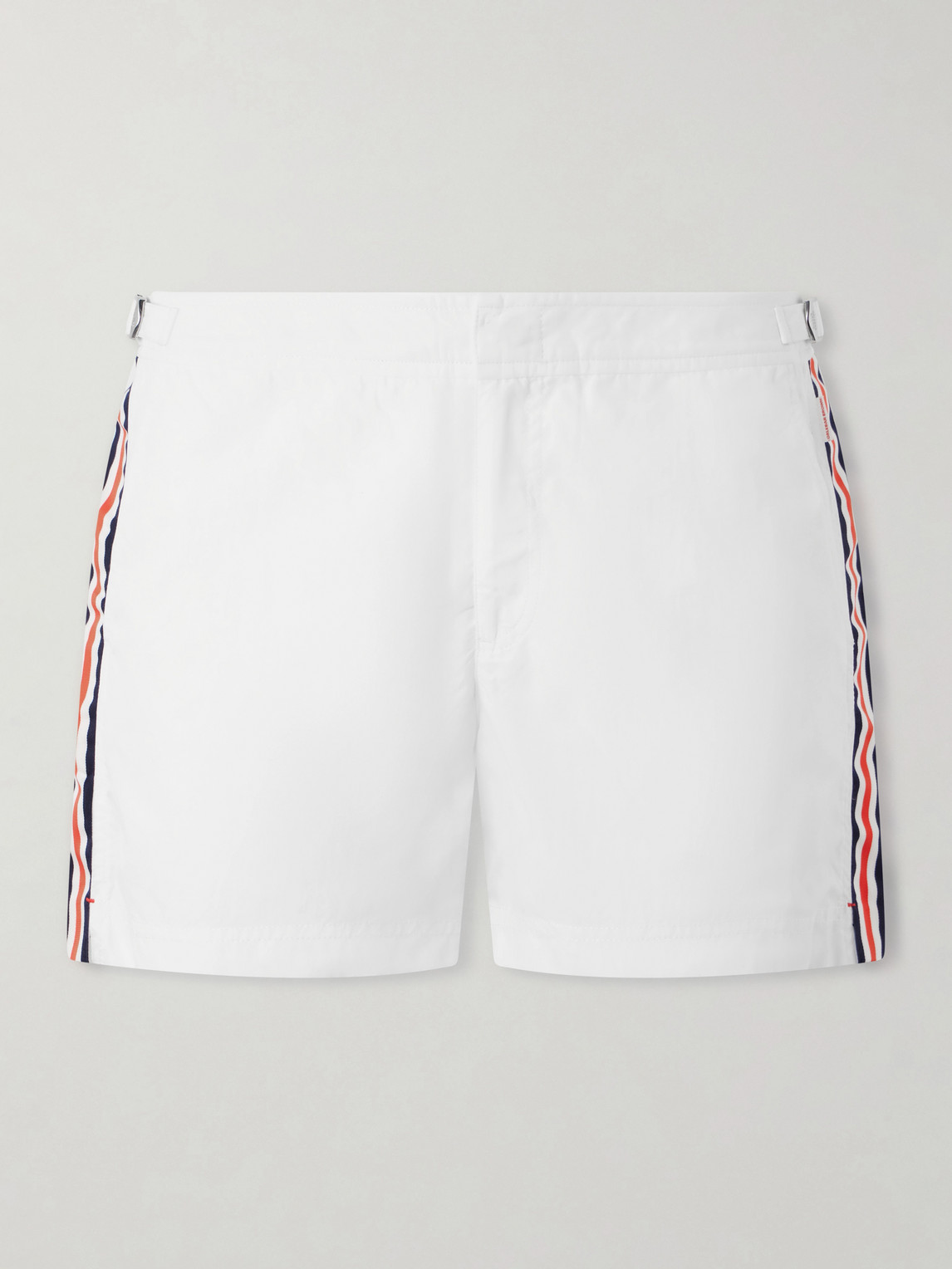 Orlebar Brown Setter Straight-Leg Short-Length Striped Swim Shorts - Men
