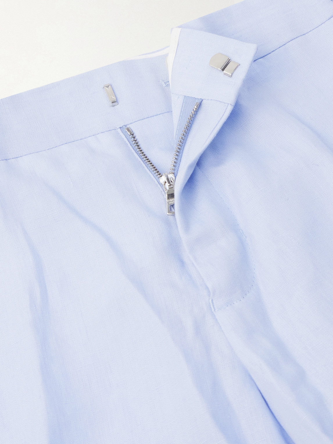 Griffon Straight-Leg Linen Trousers