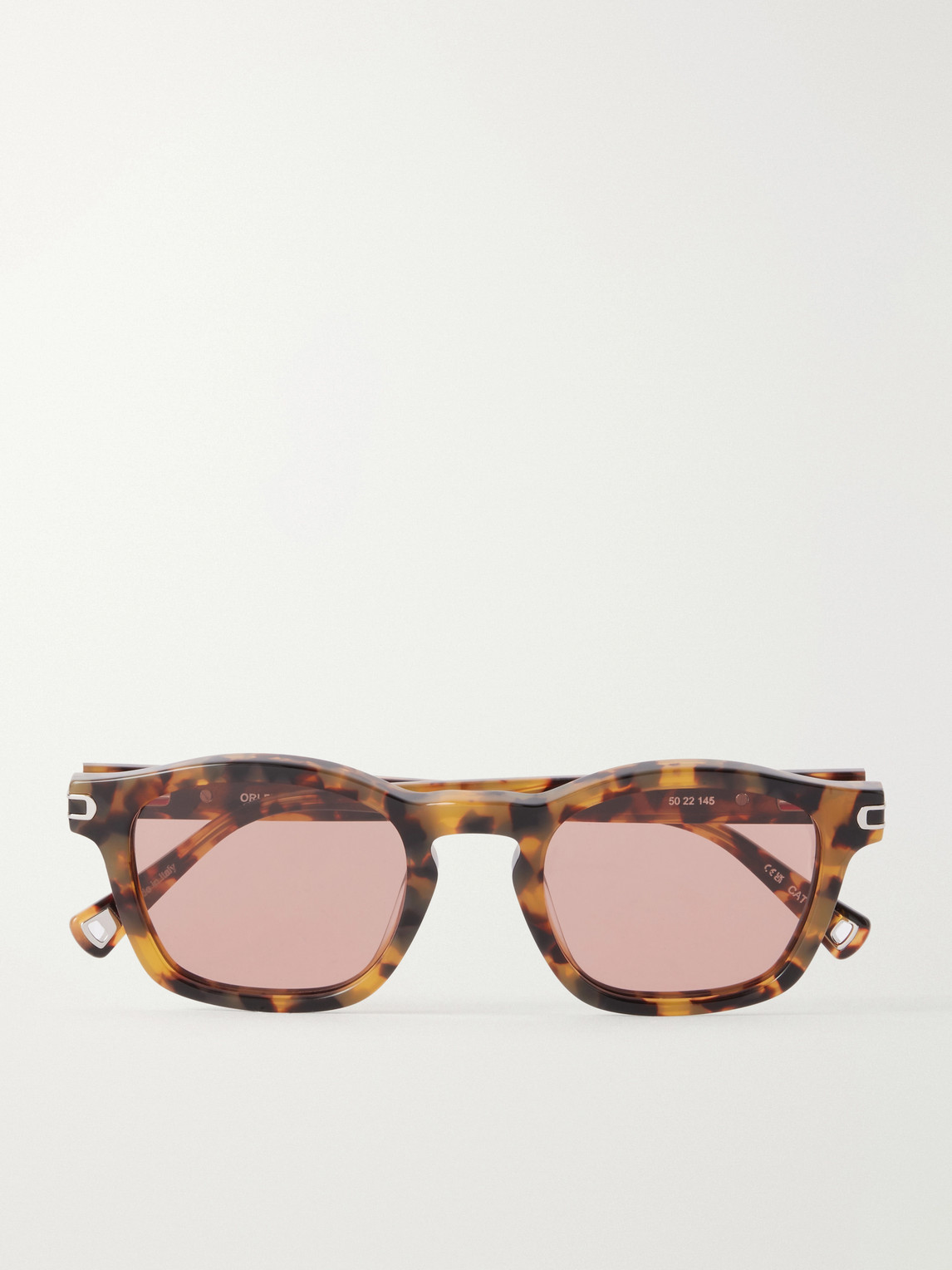Orlebar Brown The Davey Square-Frame Tortoiseshell Acetate Sunglasses - Men