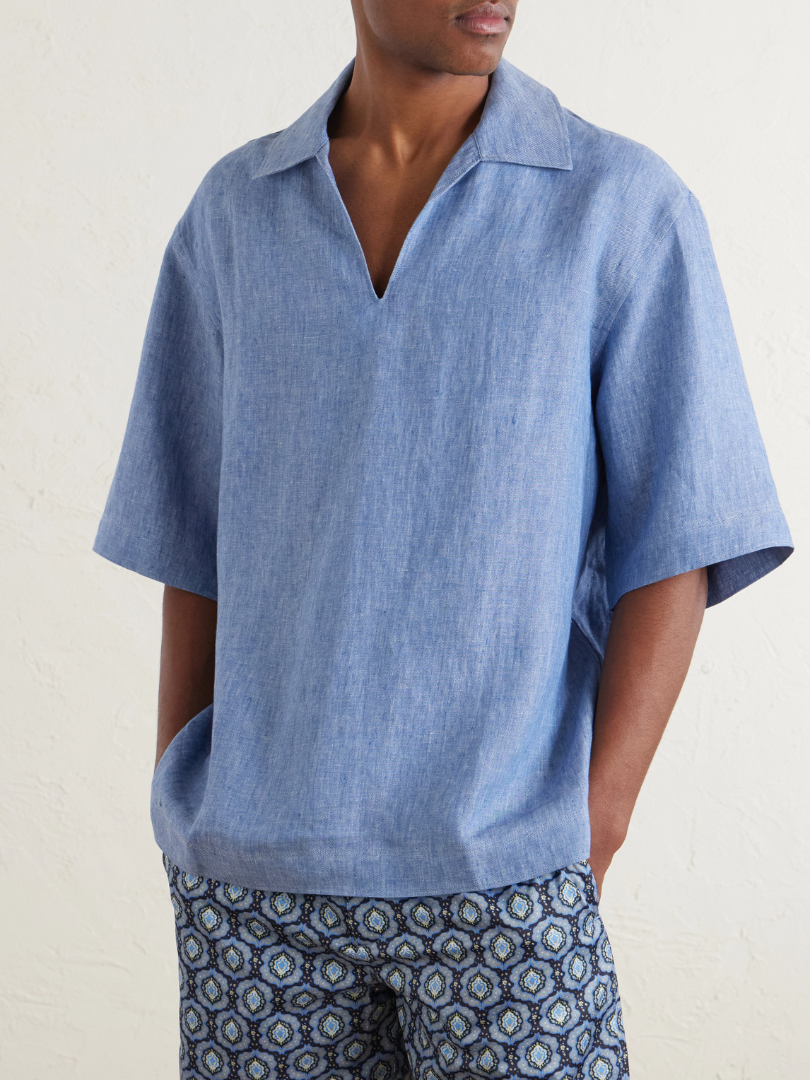 Vincent Linen Polo Shirt