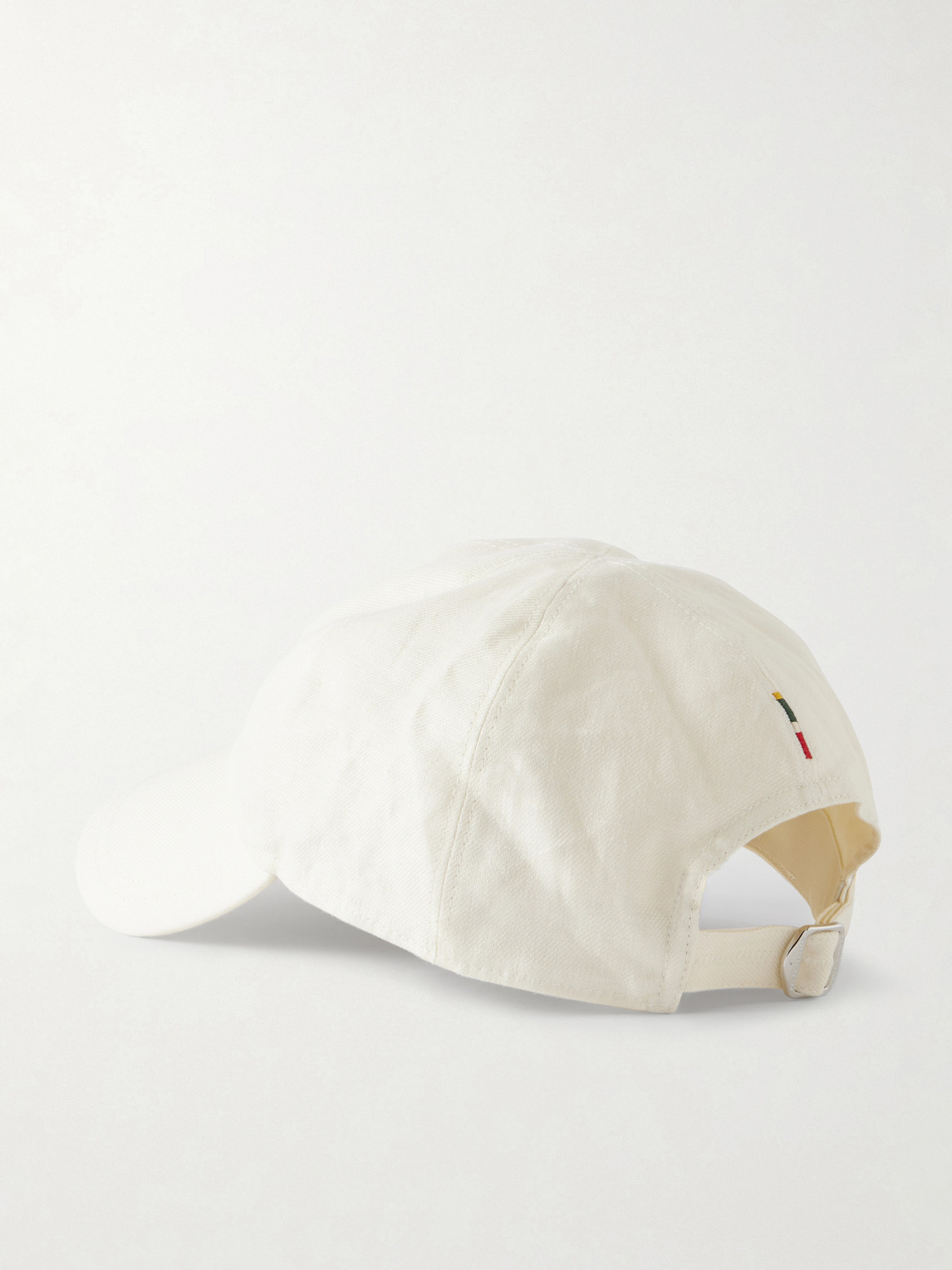  Orlebar Brown - Barney Logo-embroidered Linen Baseball Cap - Men - Neutrals 