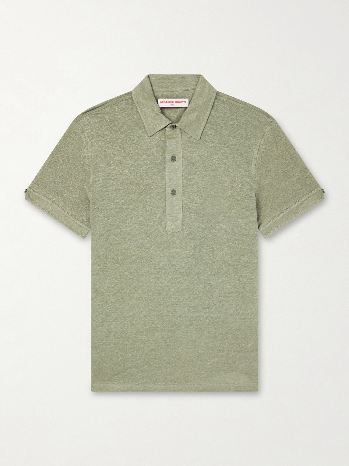 Orlebar Brown Sebastian Linen-Jersey Polo Shirt - Men