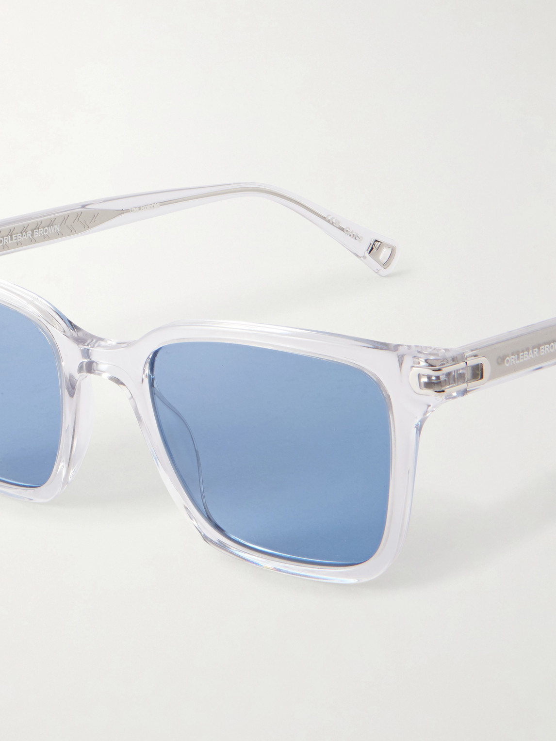  Orlebar Brown - Robbie D-frame Acetate Sunglasses - Men - Neutrals 