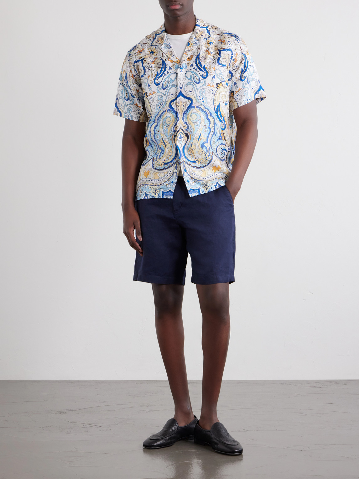 Maitan Camp-Collar Printed