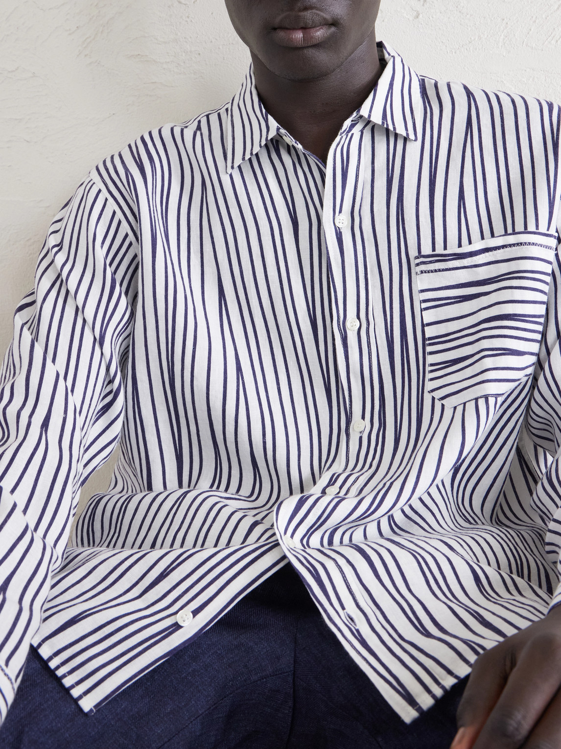 Grasmoor Striped Linen