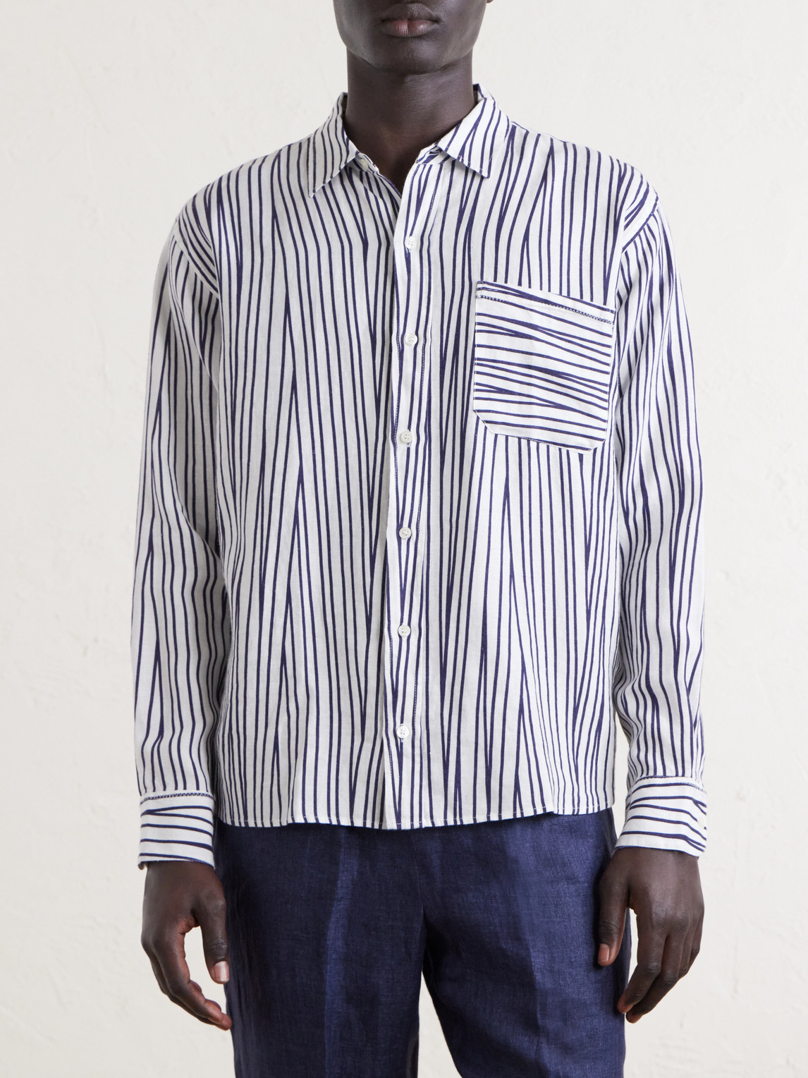 Grasmoor Striped Linen