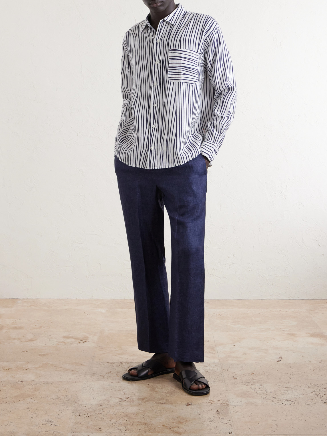 Grasmoor Striped Linen