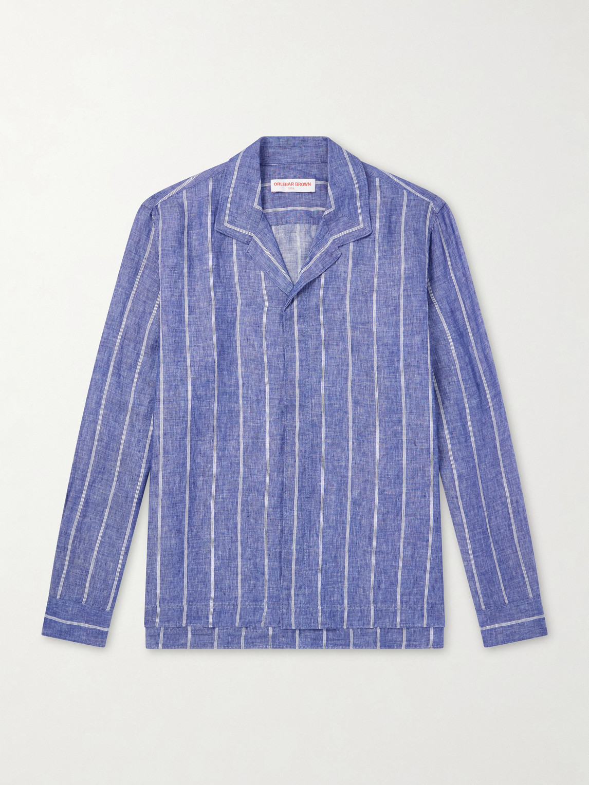 Orlebar Brown Sylvan Striped Linen Shirt - Men