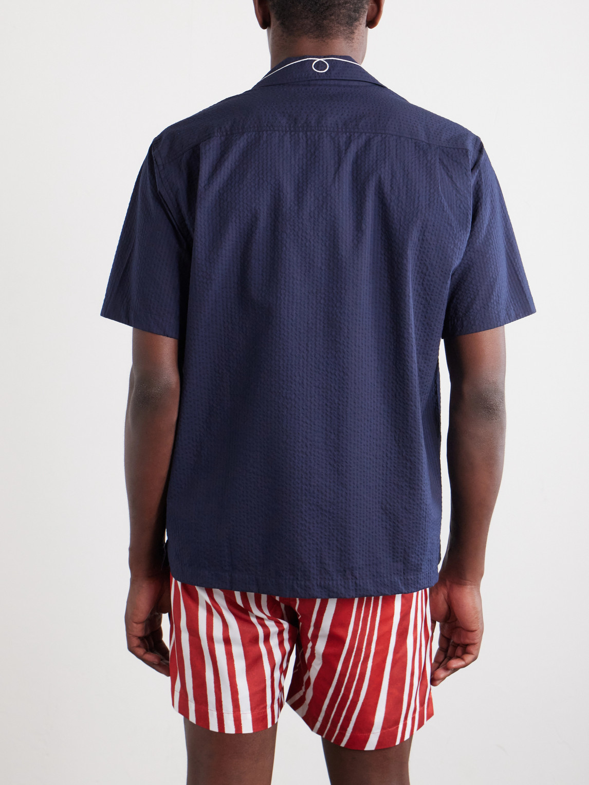 Maitan Embroidered Cotton Shirt