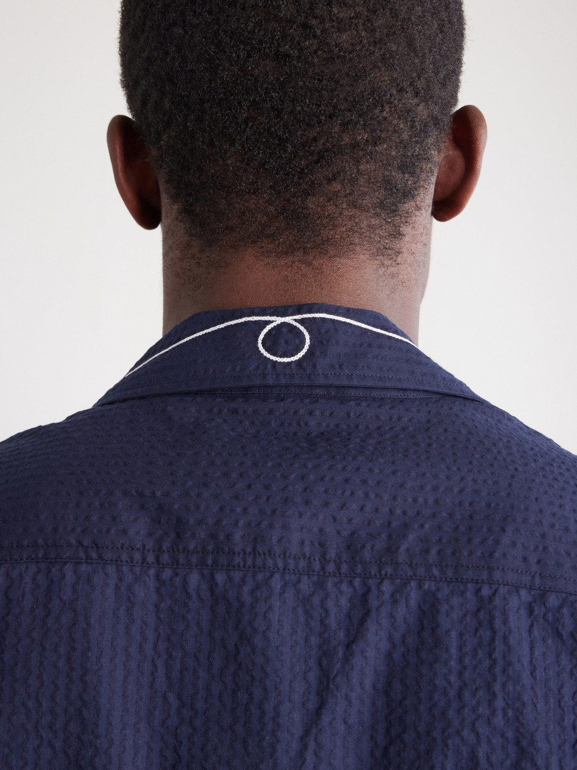 Maitan Embroidered Cotton Shirt