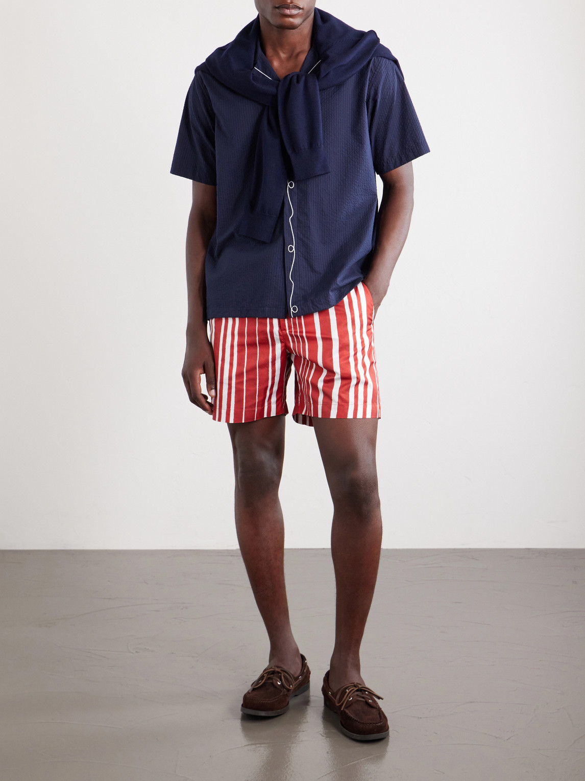 Maitan Embroidered Cotton Shirt