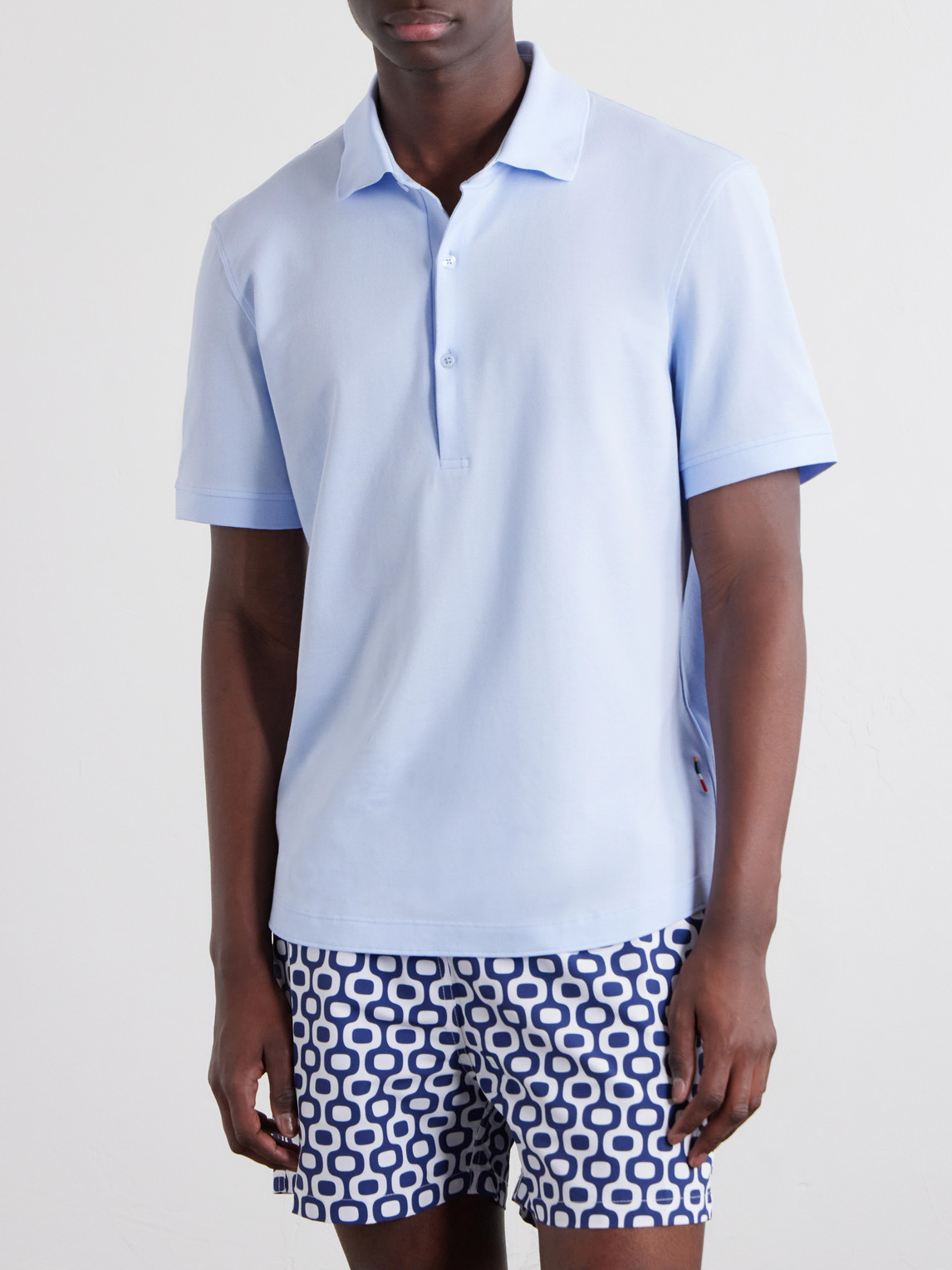 Bruno Cotton-Piqué Polo Shirt