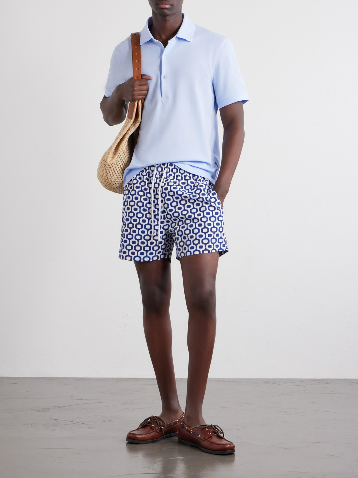 Bruno Cotton-Piqué Polo Shirt