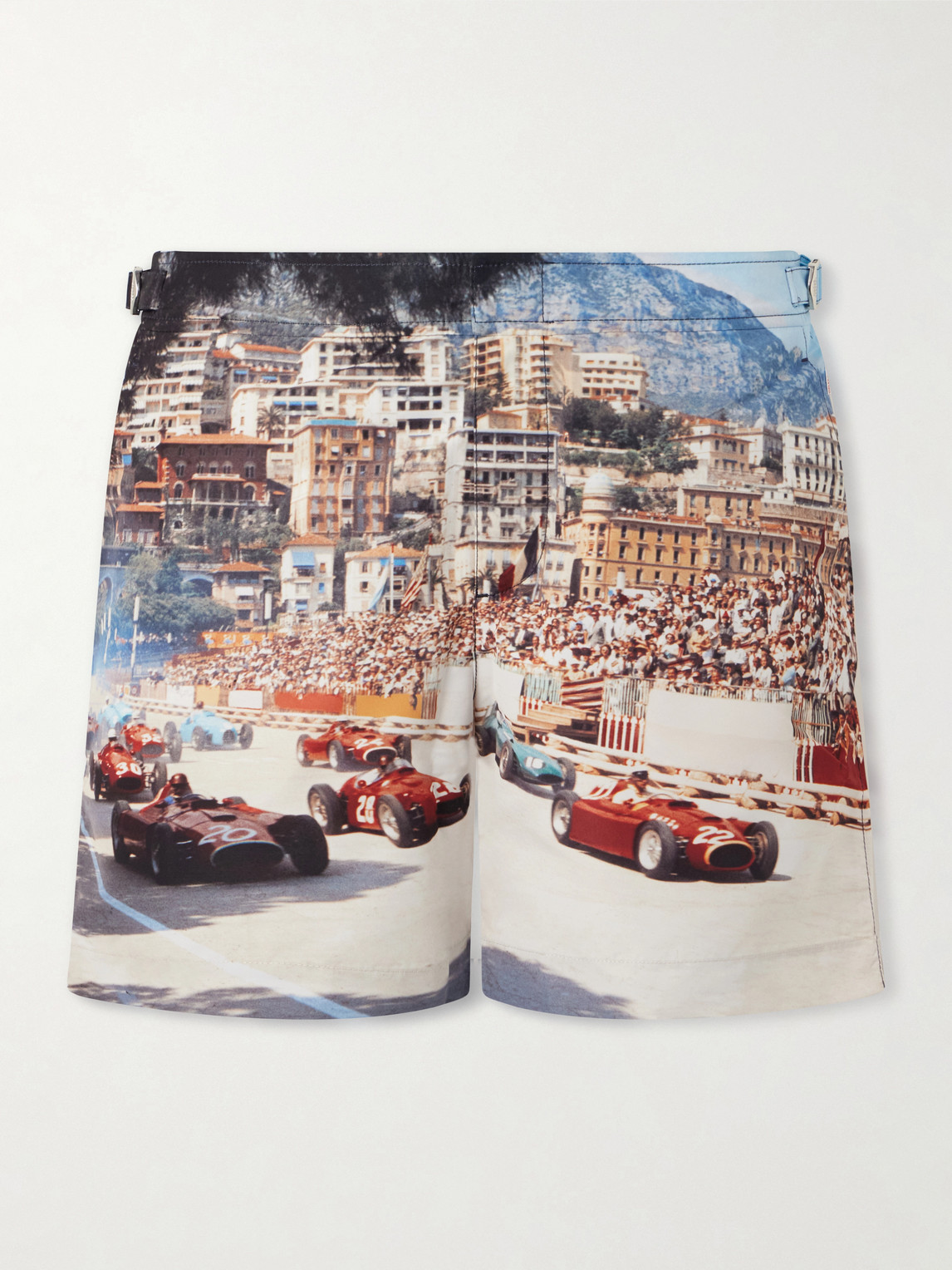 Orlebar Brown Bulldog Straight-Leg Mid-Length Printed Swim Shorts UK/US 32