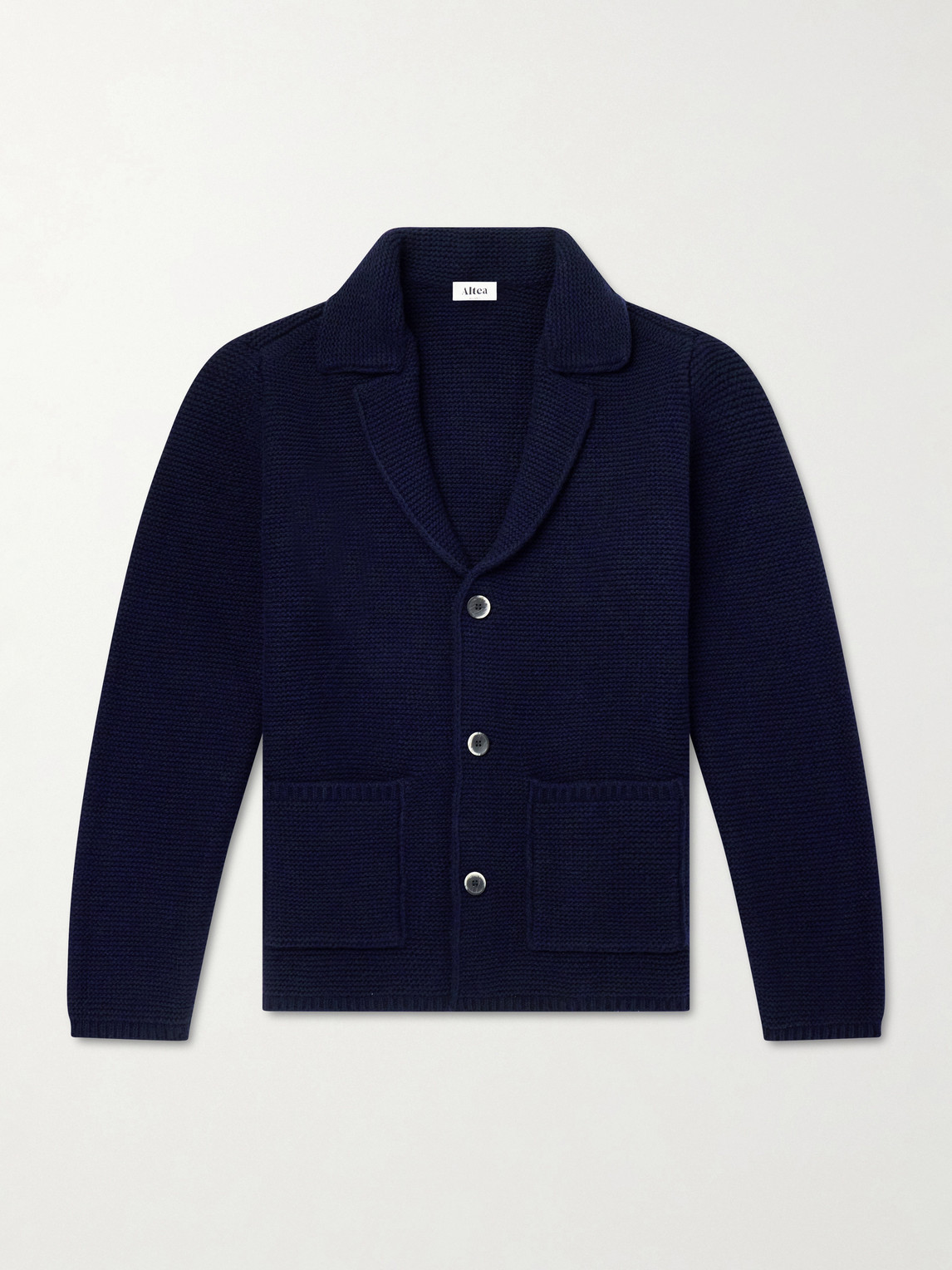 Knitted Virgin Wool Blazer