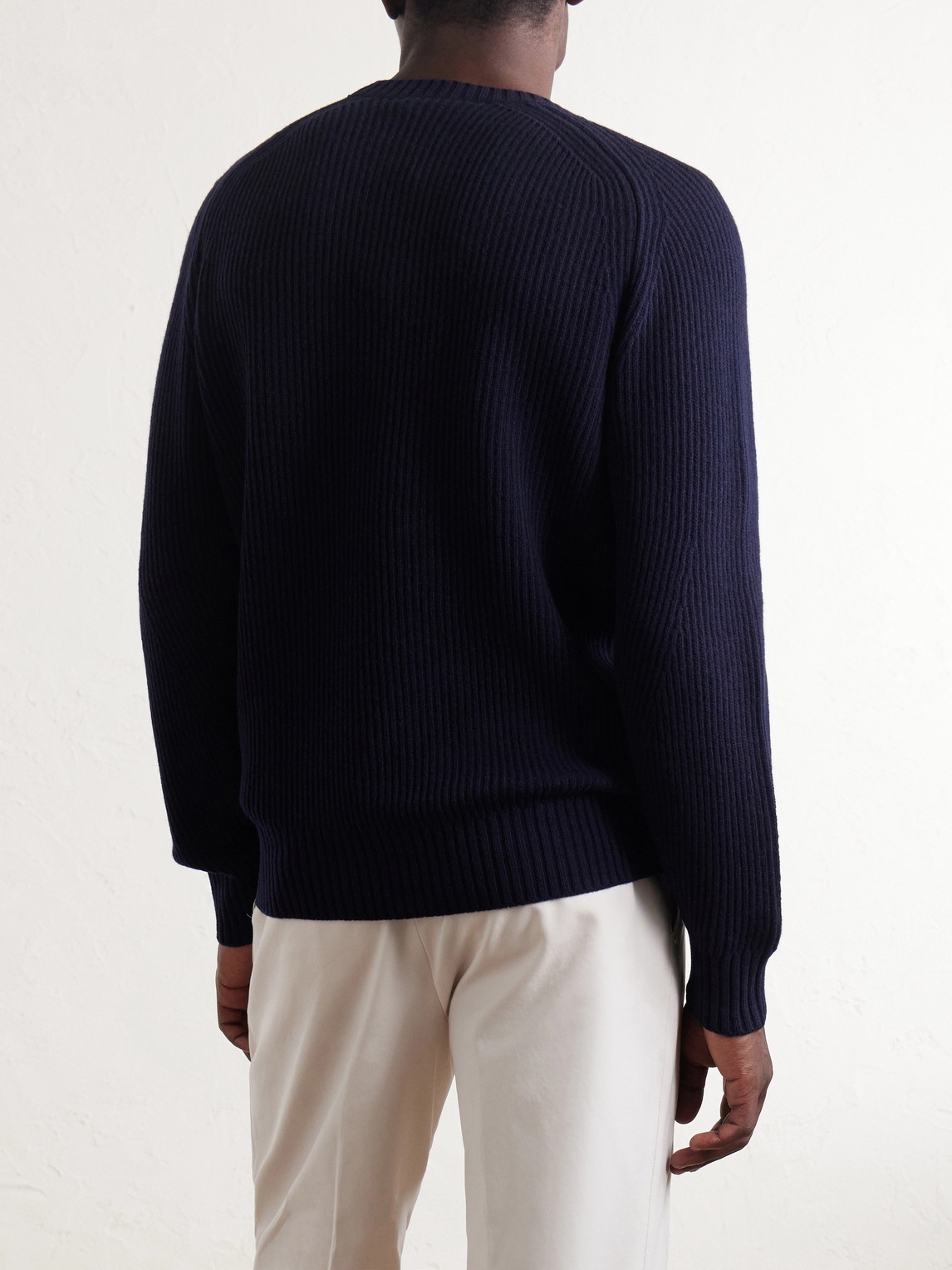 Ribbed Virgin Sweater