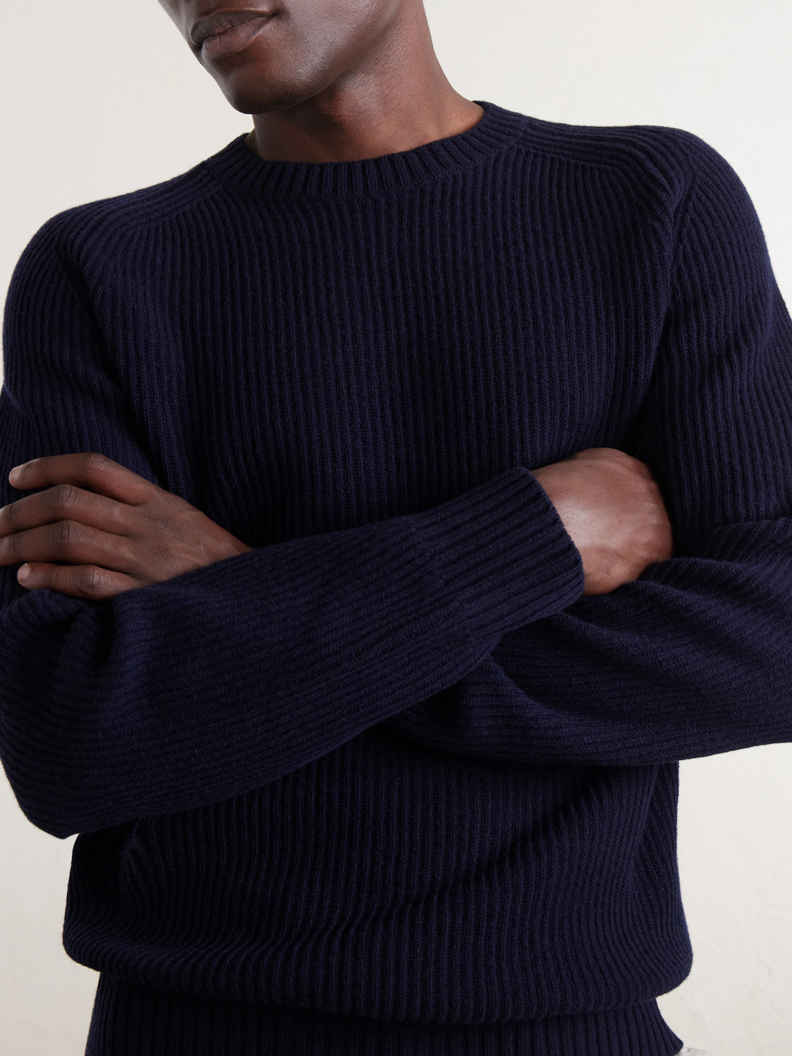 Ribbed Virgin Sweater