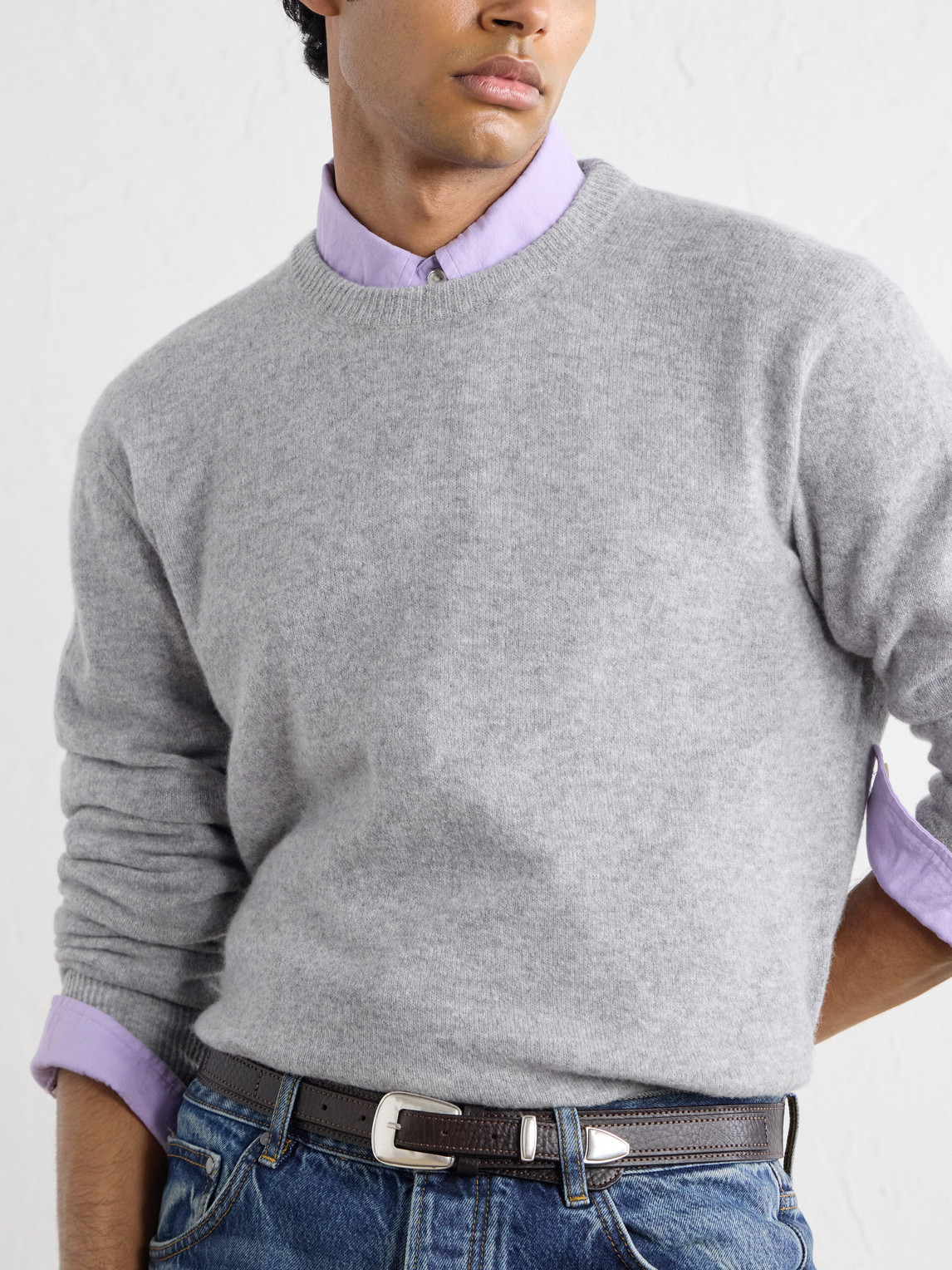 And Cashmere-Blend Sweater