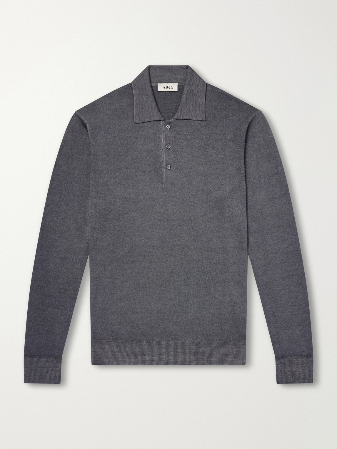 Altea – Virgin Wool Polo Shirt
