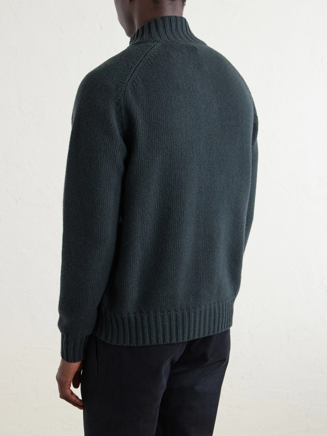  Altea - Virgin Wool Cardigan - Men - Green - M 